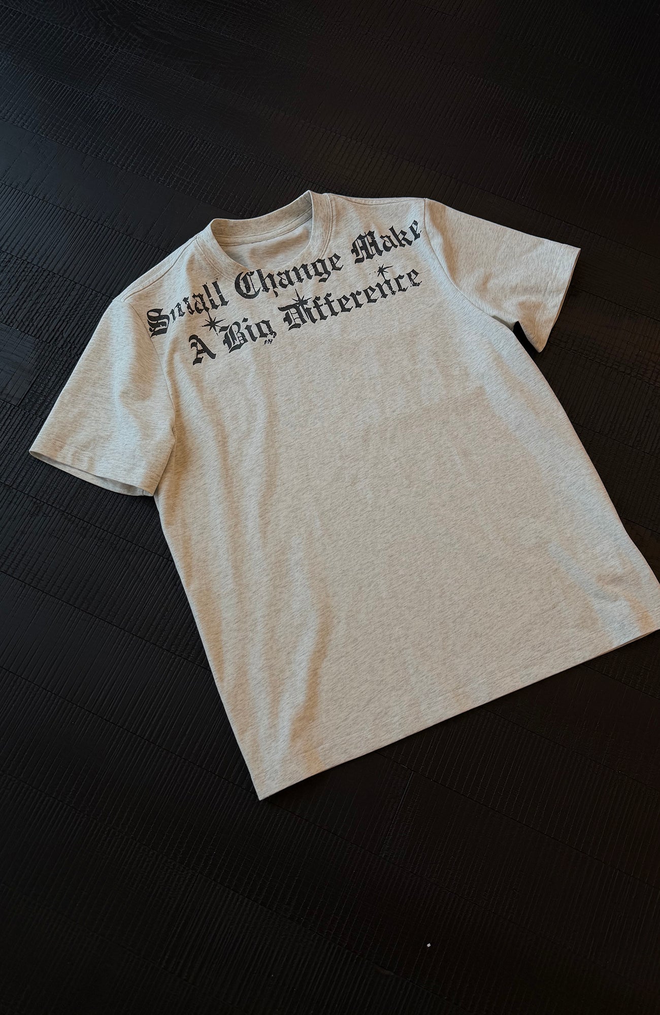 KREATE Fade-Wash Slogan Tee, premium urban and streetwear designers apparel on PROJECTISR.com, KREATE