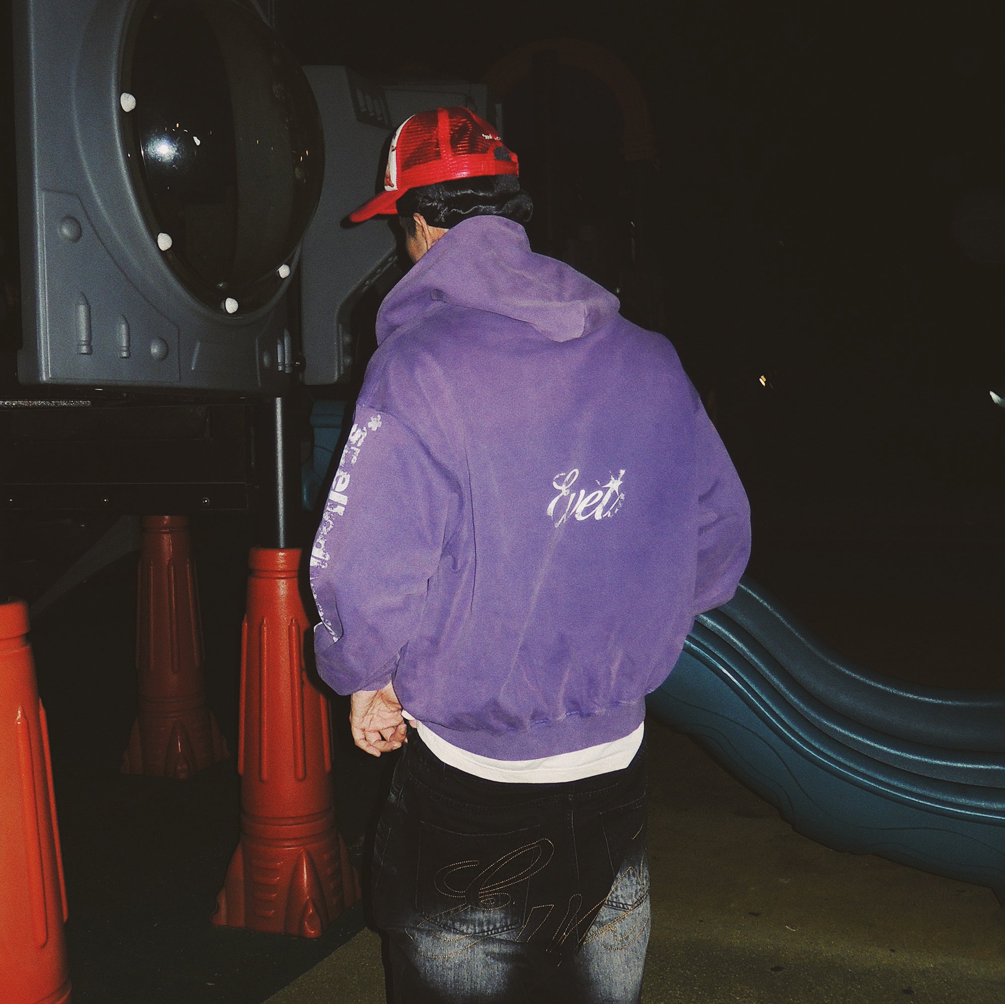 EVETS Star Graphic Zip-Up Hoodie, premium urban and streetwear designers apparel on PROJECTISR.com, EVETS