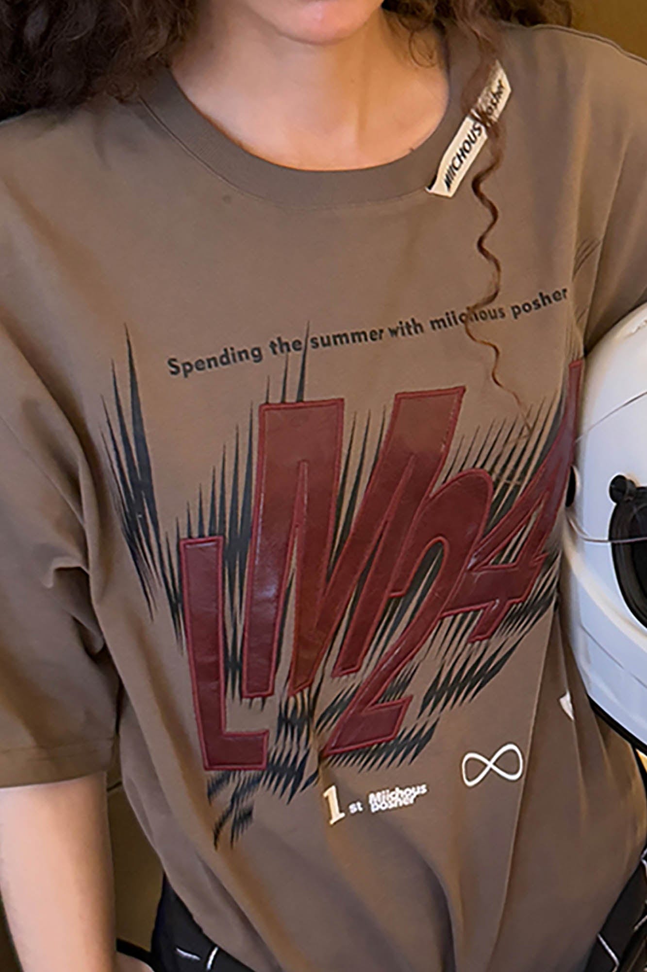 MIICHOUS LM24 Patchwork T-Shirt, premium urban and streetwear designers apparel on PROJECTISR.com, Miichous