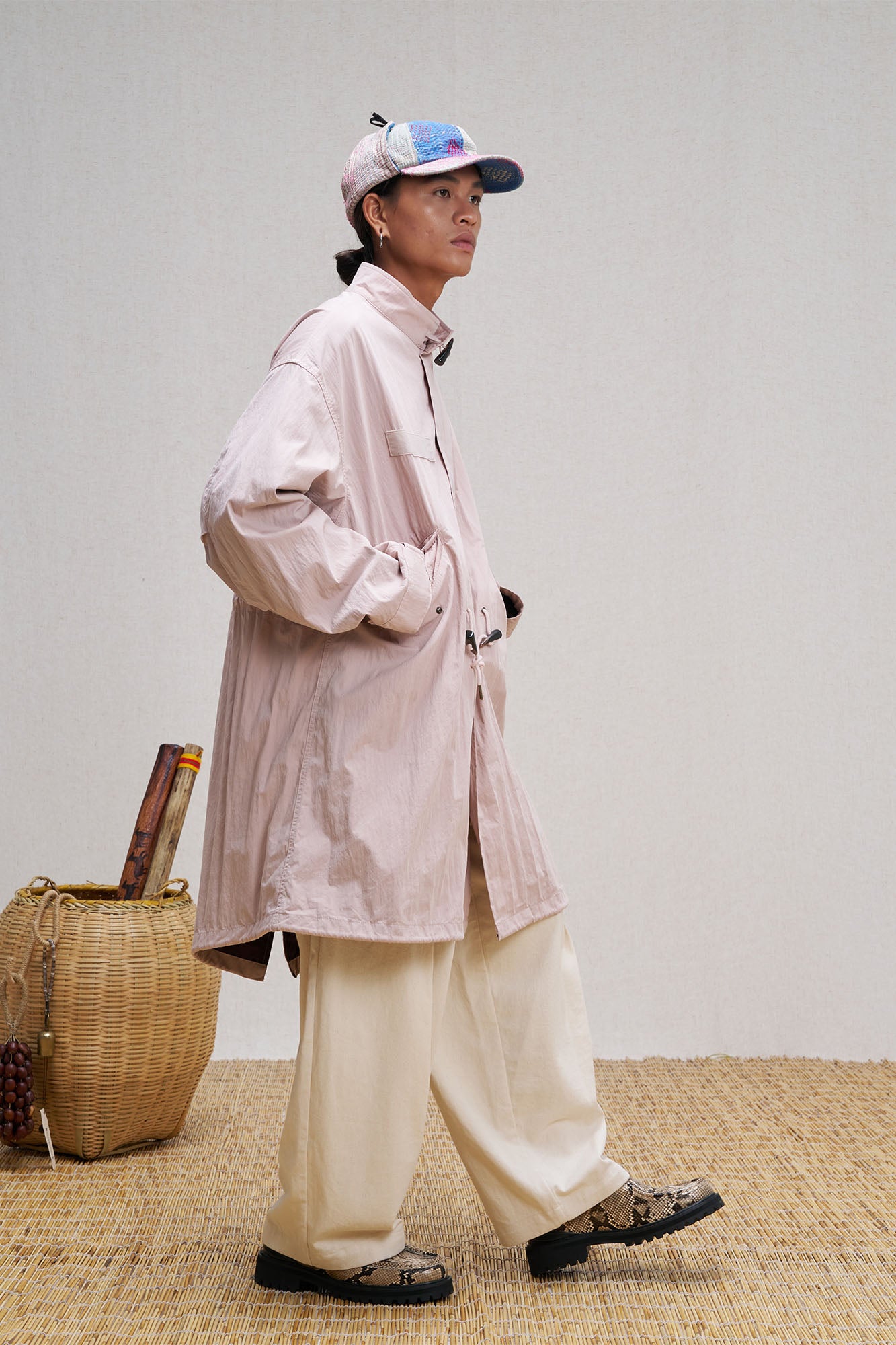 UNLIMITED MOTE Oversized Drawcord Parka