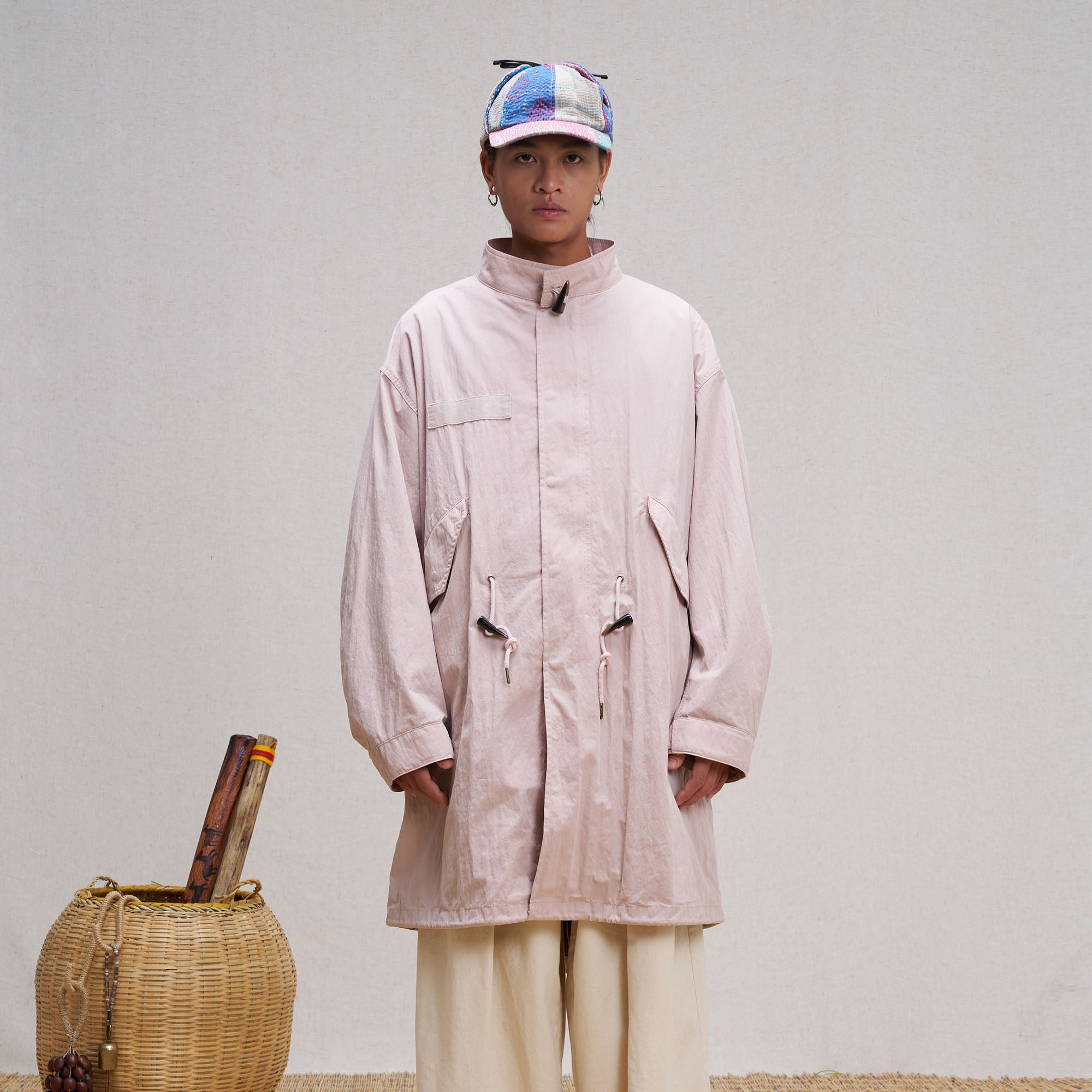 UNLIMITED MOTE Oversized Drawcord Parka