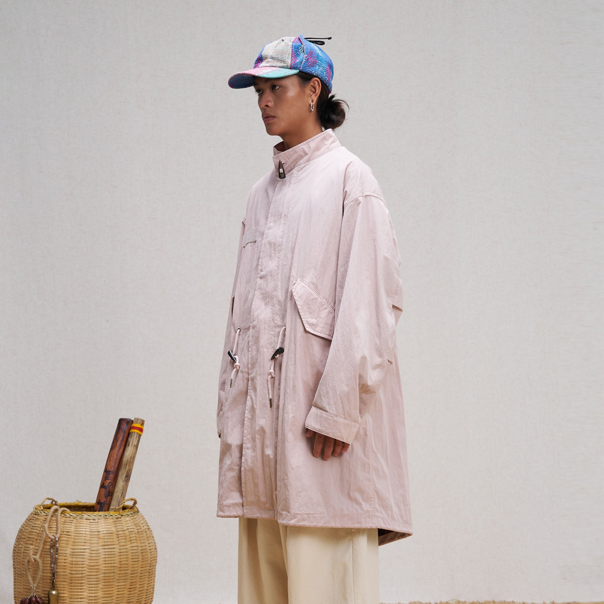 UNLIMITED MOTE Oversized Drawcord Parka