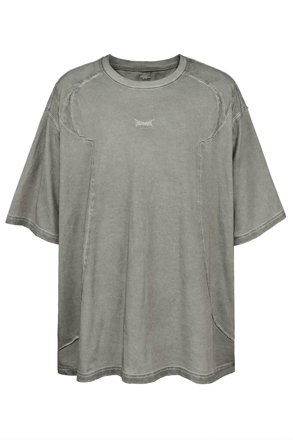 UNDERWATER Wasteland Devil Structure T-Shirt Grey, premium urban and streetwear designers apparel on PROJECTISR.com, UNDERWATER