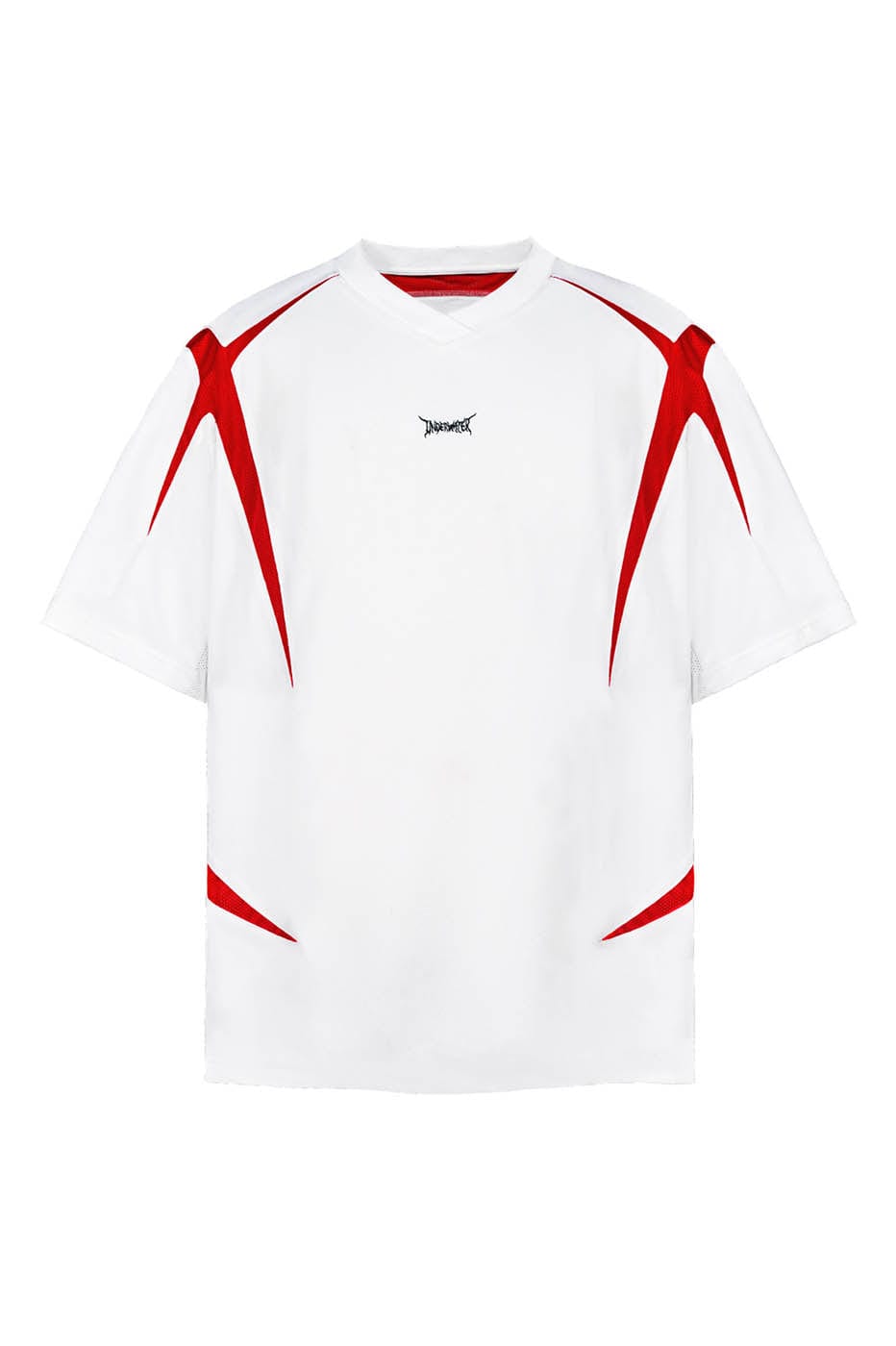 UNDERWATER Demon Eye Mesh Jersey White, premium urban and streetwear designers apparel on PROJECTISR.com, UNDERWATER