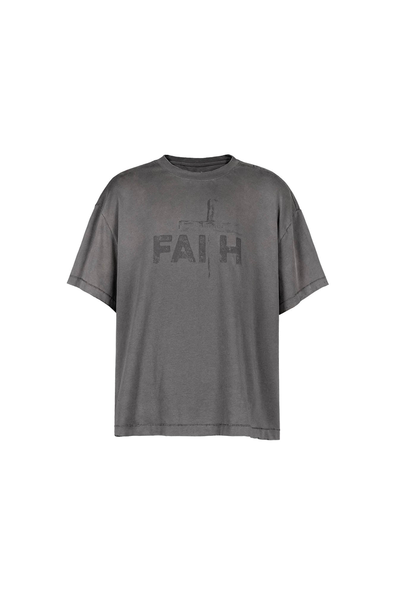 UNDERWATER Faithless T-Shirt Grey, premium urban and streetwear designers apparel on PROJECTISR.com, UNDERWATER