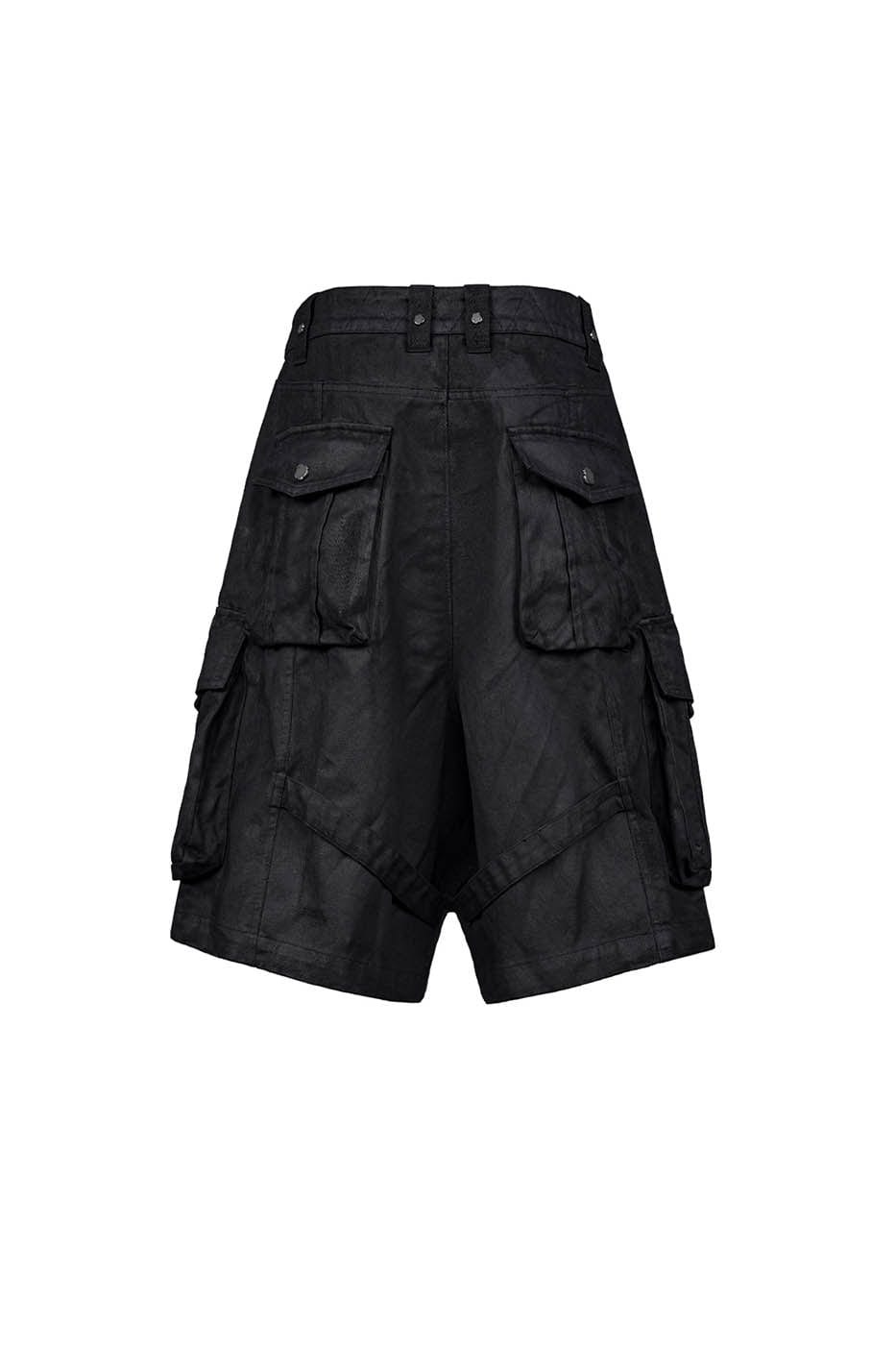 UNDERWATER Bandaged Waxed Shorts, premium urban and streetwear designers apparel on PROJECTISR.com, UNDERWATER