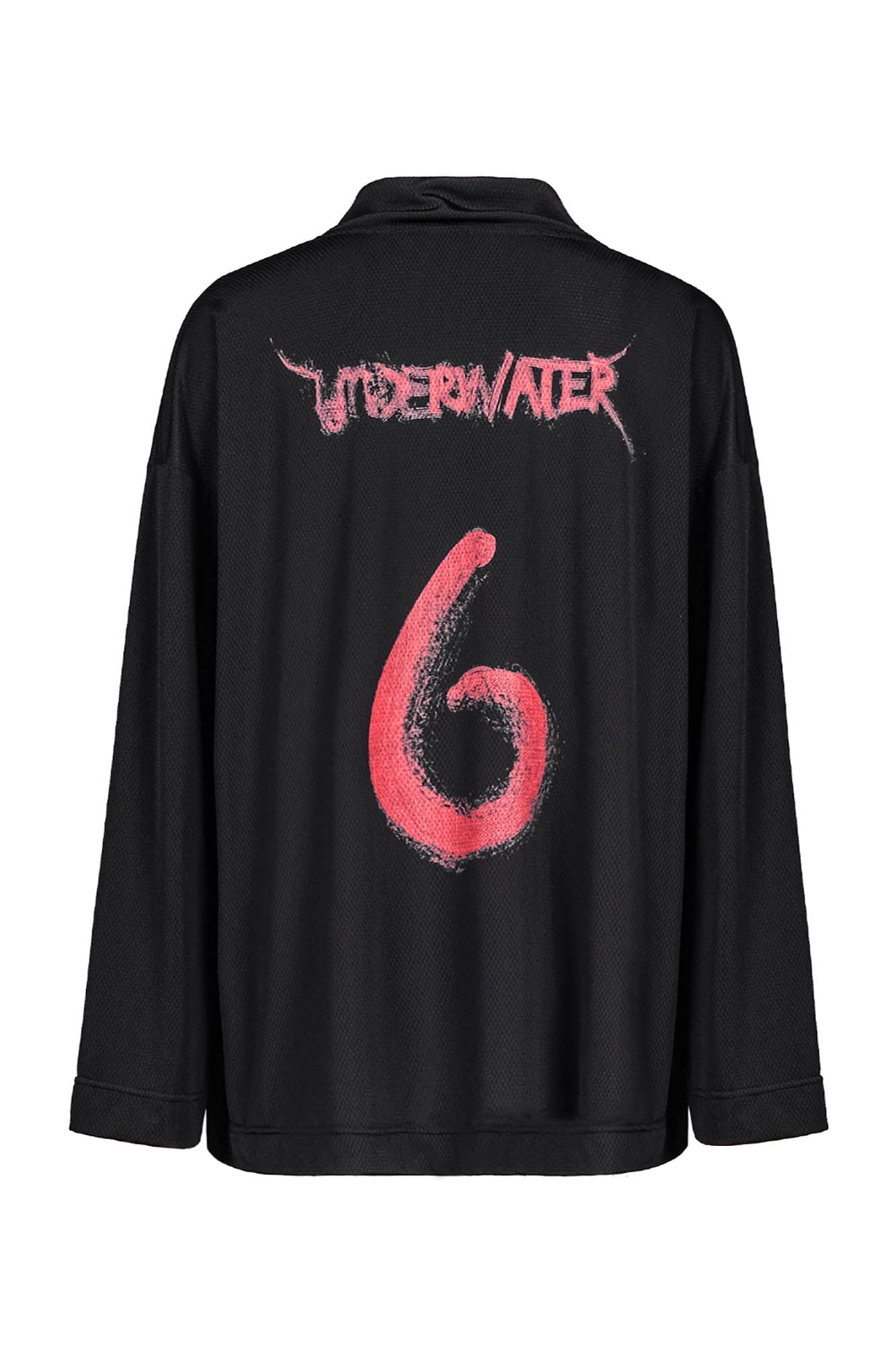 UNDERWATER Demon Squad Mesh Long-Sleeve Jersey, premium urban and streetwear designers apparel on PROJECTISR.com, UNDERWATER