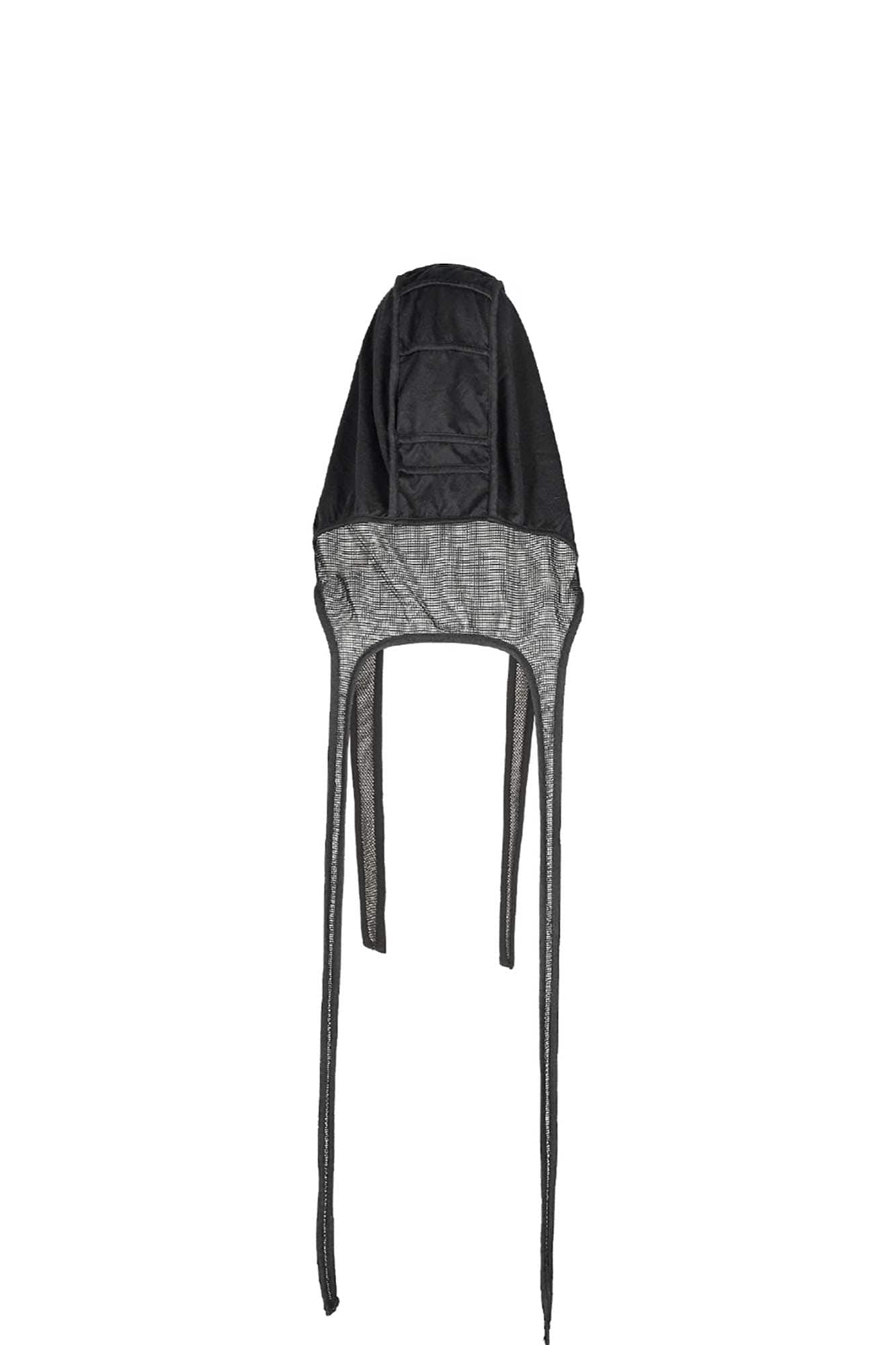 UNDERWATER Mesh-Spliced Long Strap Durag, premium urban and streetwear designers apparel on PROJECTISR.com, UNDERWATER