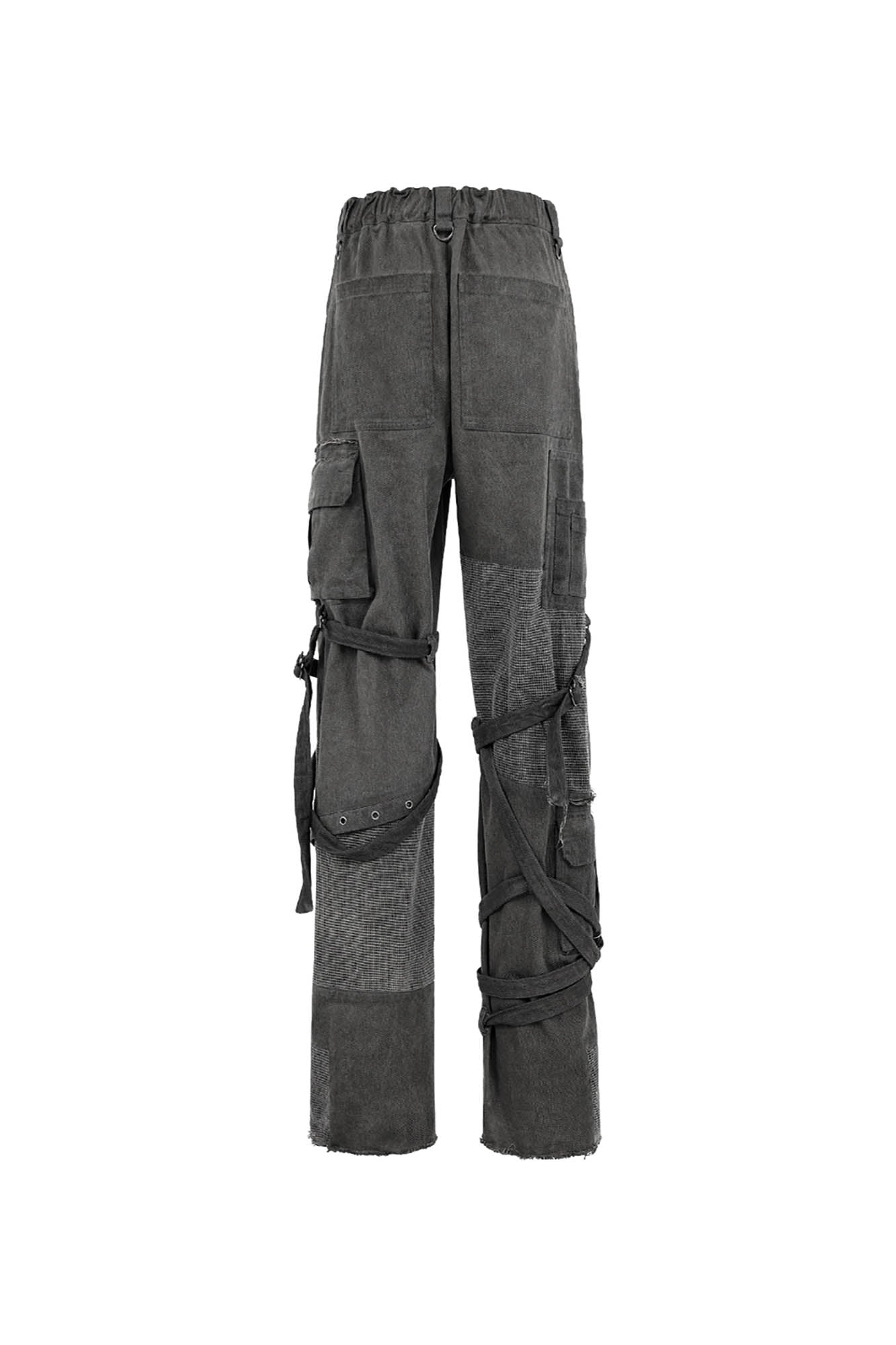 UNDERWATER Scavenger Heavyduty Multi-Pockets Striped Cargo, premium urban and streetwear designers apparel on PROJECTISR.com, UNDERWATER