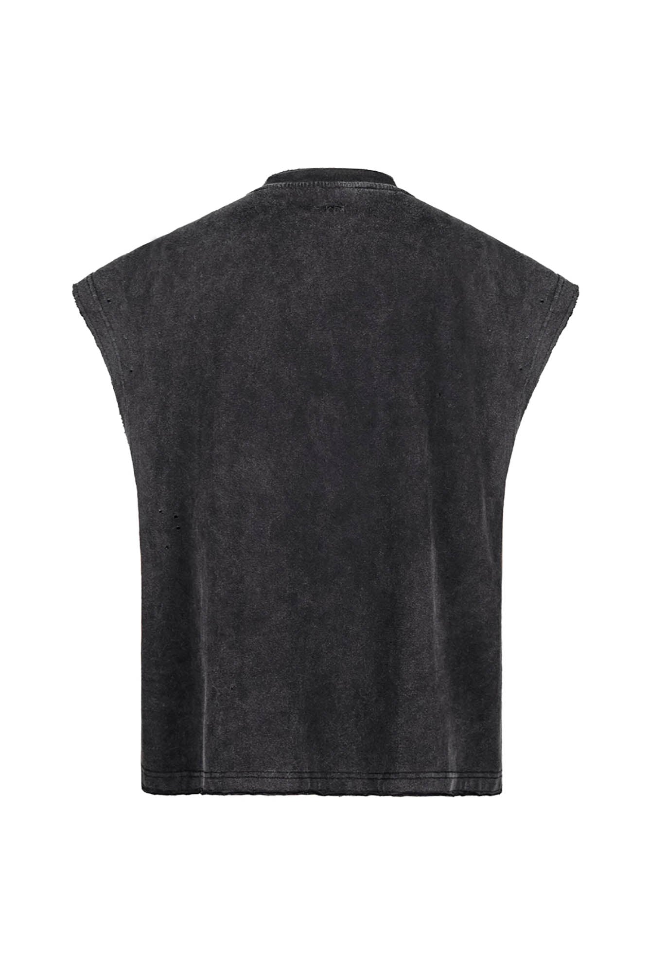 UNDERWATER The Hellbound Wing Distressed Vest, premium urban and streetwear designers apparel on PROJECTISR.com, UNDERWATER