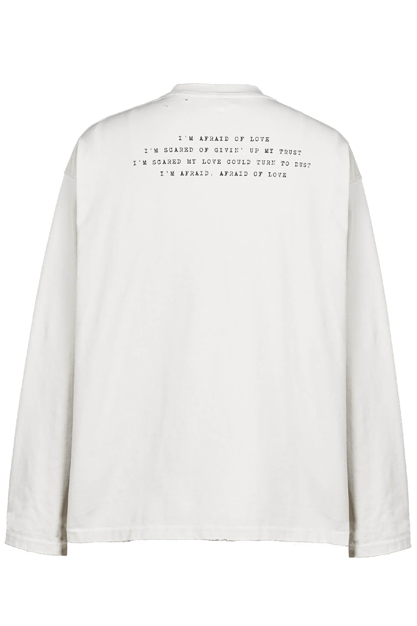 UNDERWATER Bridal Lament Long-Sleeve Tee White, premium urban and streetwear designers apparel on PROJECTISR.com, UNDERWATER