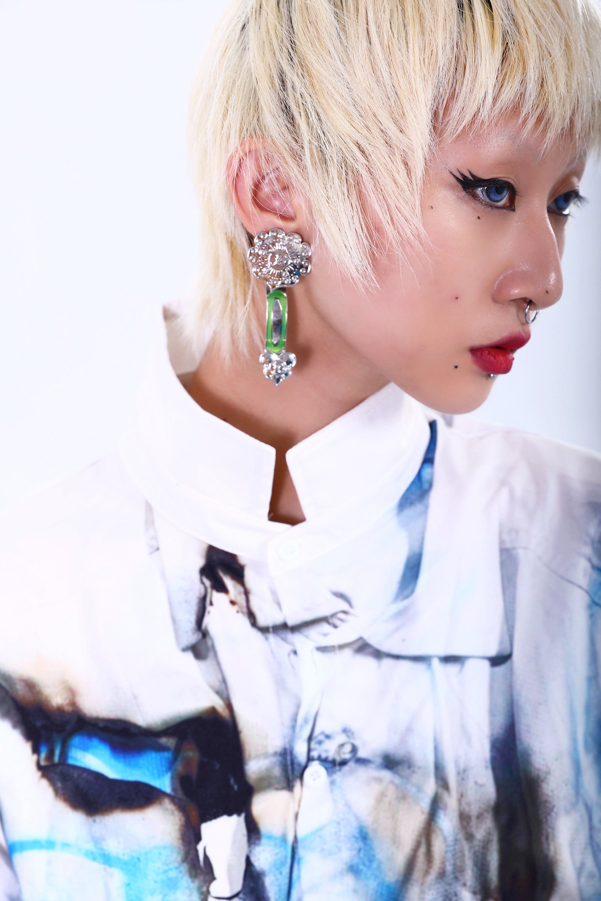 EMBRYO Ruyi Detachable Earring, premium urban and streetwear designers apparel on PROJECTISR.com, EMBRYO