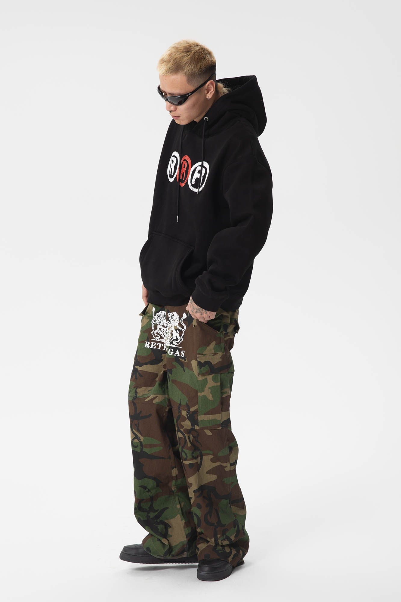 RTVG R LOGO Fleece Hoodie, premium urban and streetwear designers apparel on PROJECTISR.com, RTVG
