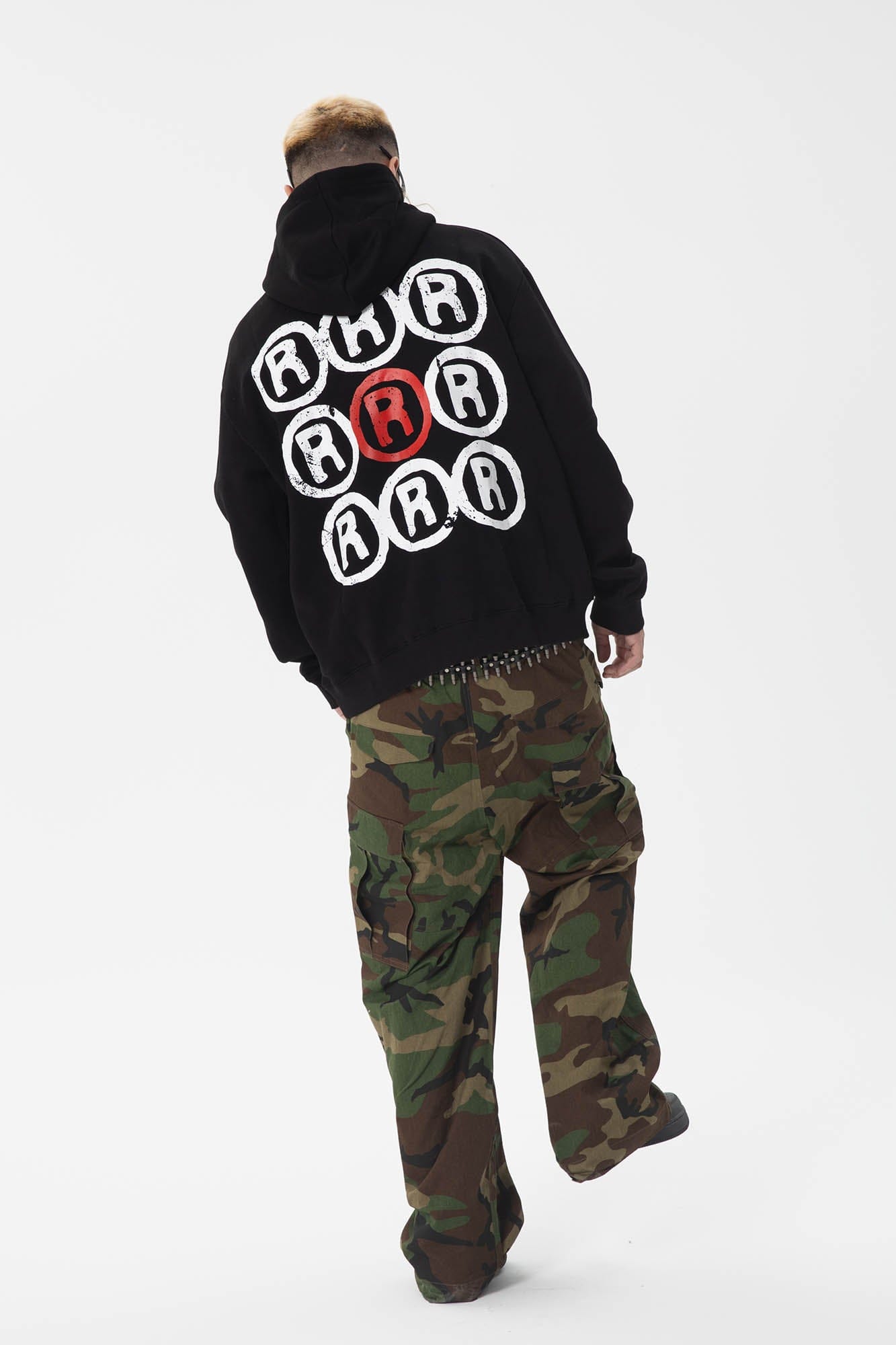 RTVG R LOGO Fleece Hoodie, premium urban and streetwear designers apparel on PROJECTISR.com, RTVG