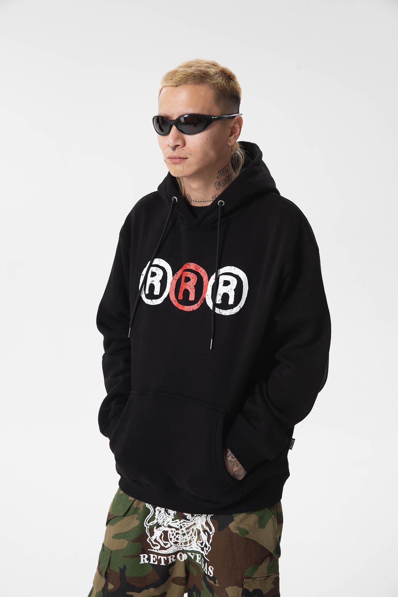 RTVG R LOGO Fleece Hoodie, premium urban and streetwear designers apparel on PROJECTISR.com, RTVG