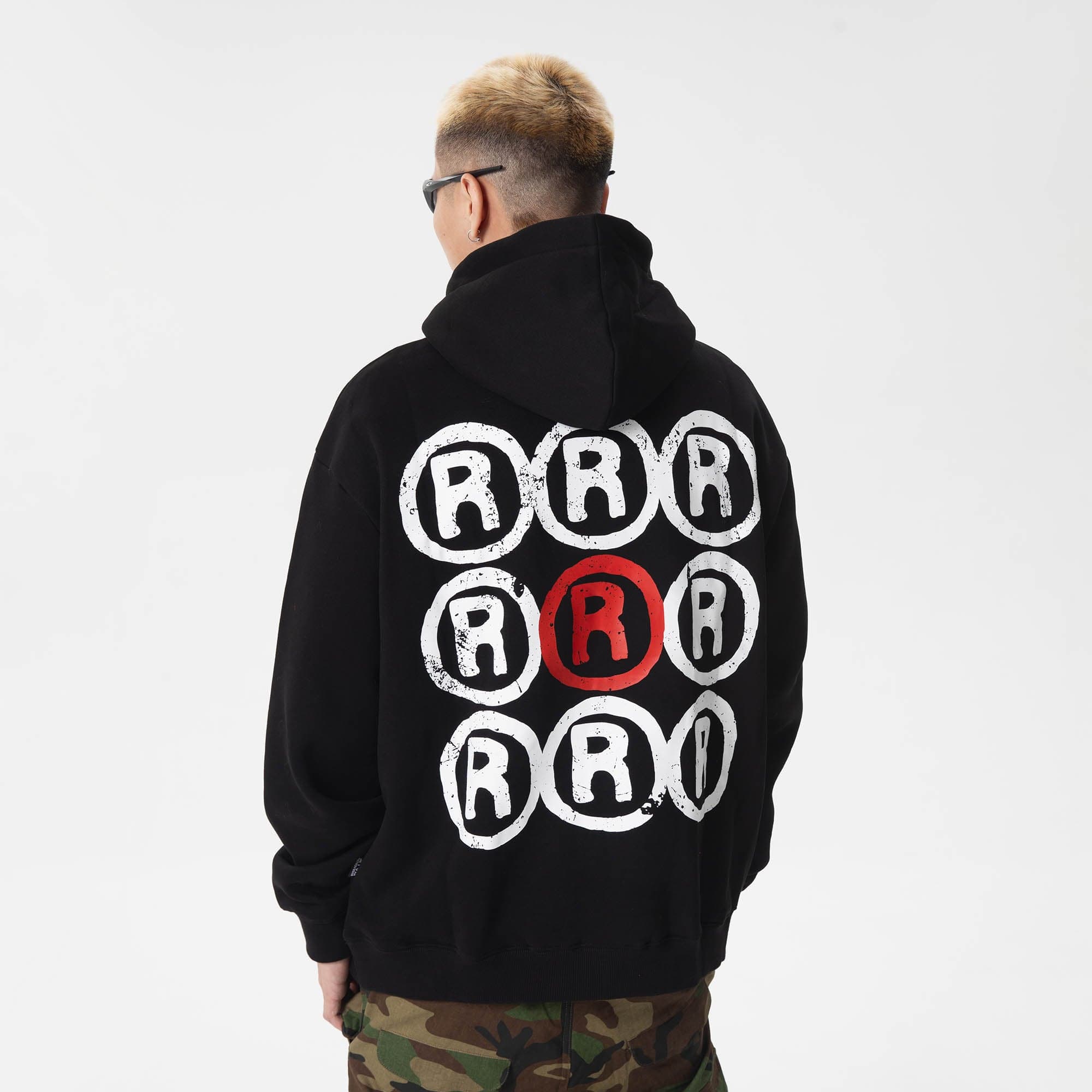 RTVG R LOGO Fleece Hoodie, premium urban and streetwear designers apparel on PROJECTISR.com, RTVG