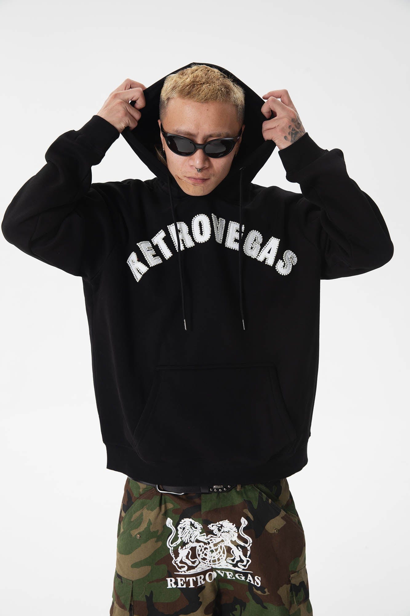 RTVG Pearl Drawstring Fleece Hoodie, premium urban and streetwear designers apparel on PROJECTISR.com, RTVG