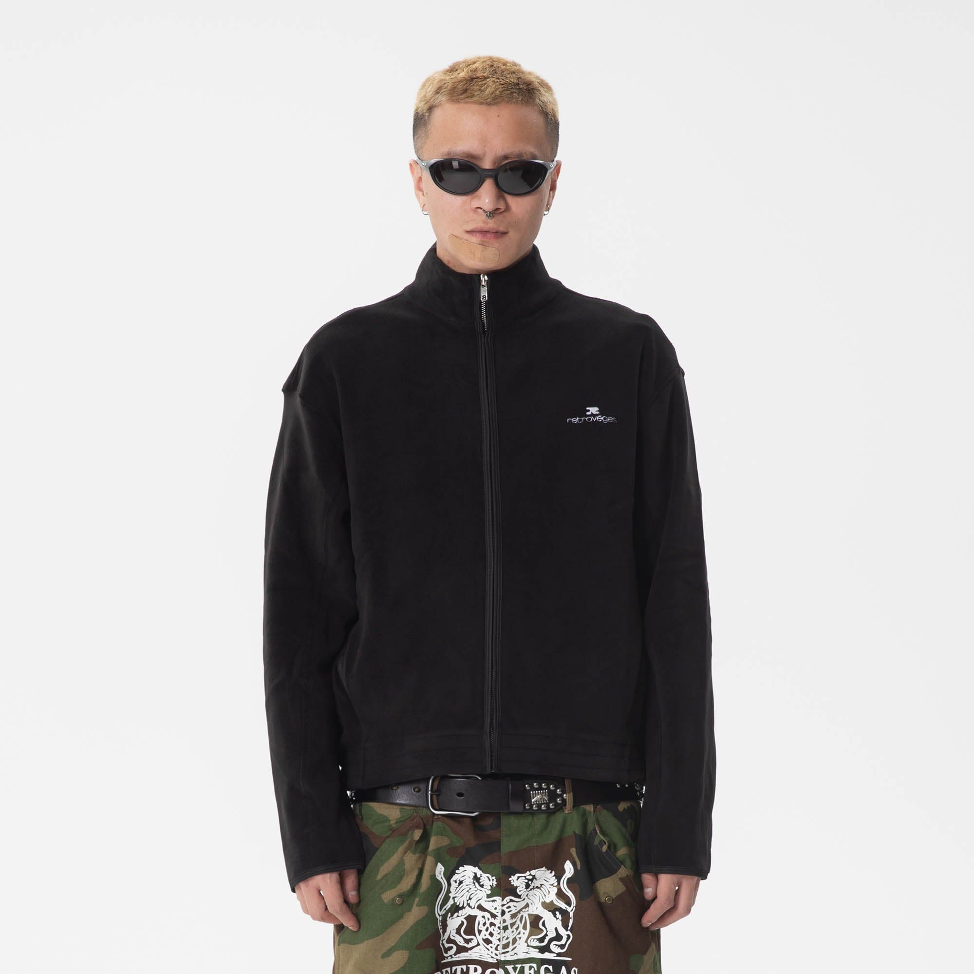 RTVG Essential Stand-Collar Polar Fleece Jacket, premium urban and streetwear designers apparel on PROJECTISR.com, RTVG