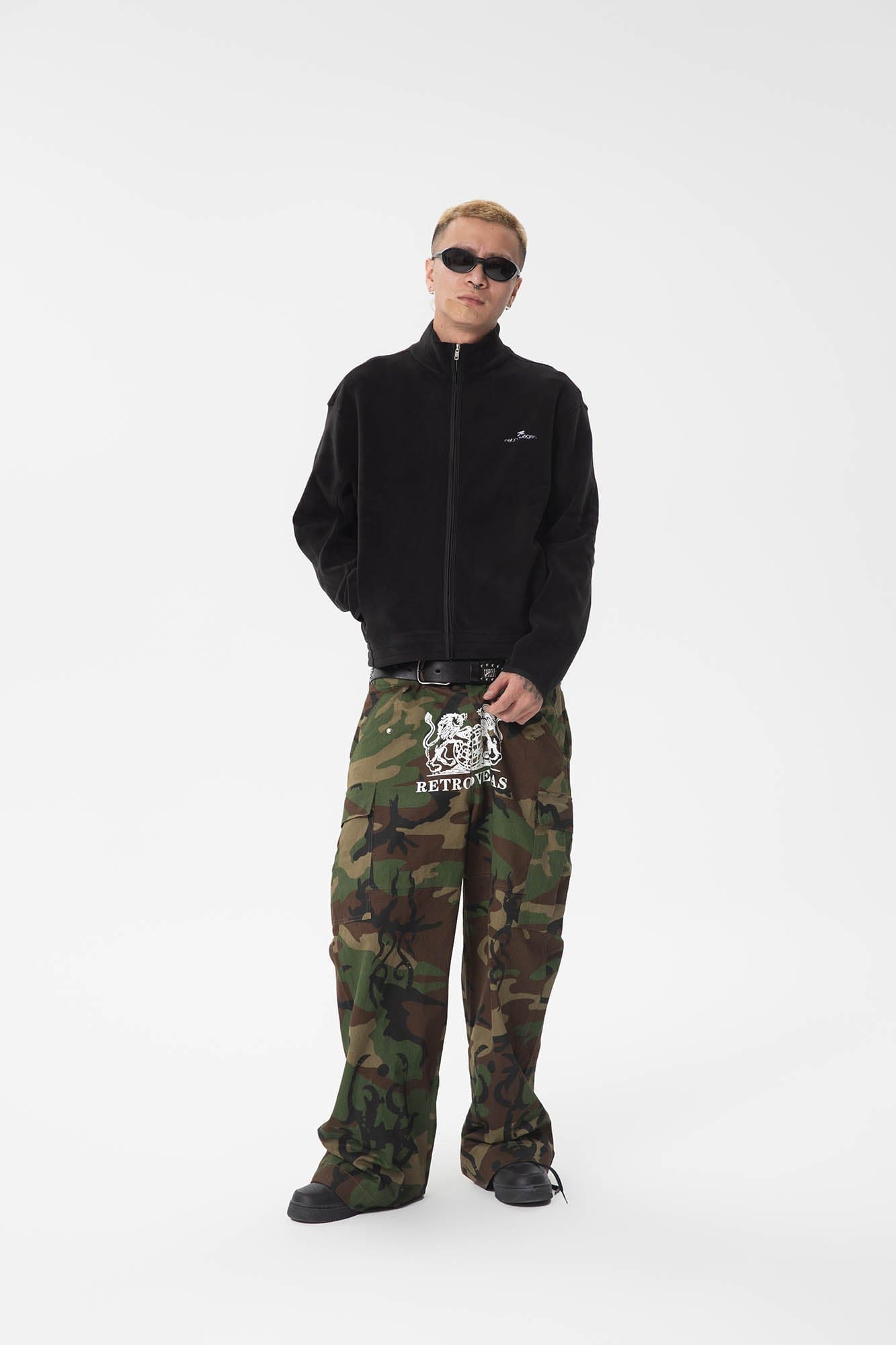 RTVG Essential Stand-Collar Polar Fleece Jacket, premium urban and streetwear designers apparel on PROJECTISR.com, RTVG