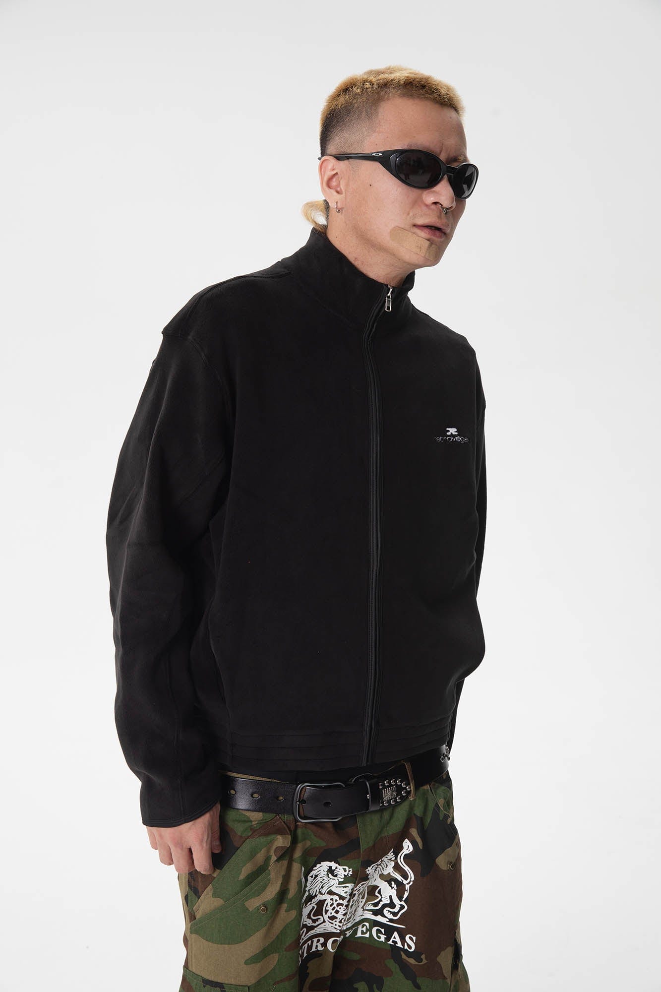 RTVG Essential Stand-Collar Polar Fleece Jacket, premium urban and streetwear designers apparel on PROJECTISR.com, RTVG