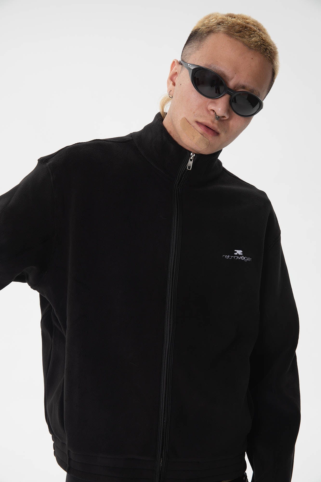 RTVG Essential Stand-Collar Polar Fleece Jacket, premium urban and streetwear designers apparel on PROJECTISR.com, RTVG