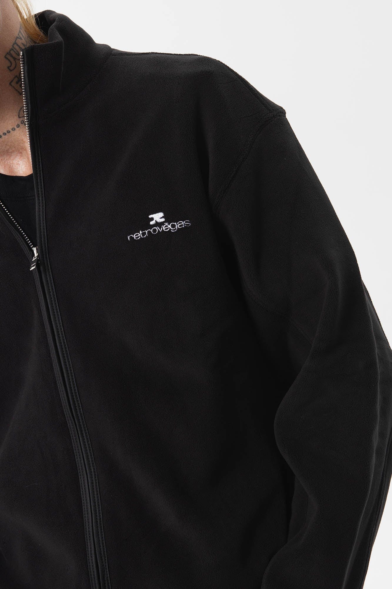 RTVG Essential Stand-Collar Polar Fleece Jacket, premium urban and streetwear designers apparel on PROJECTISR.com, RTVG