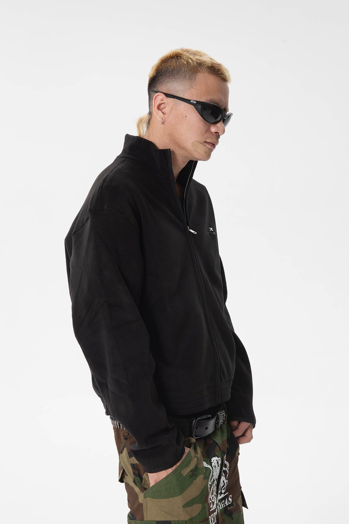 RTVG Essential Stand-Collar Polar Fleece Jacket, premium urban and streetwear designers apparel on PROJECTISR.com, RTVG