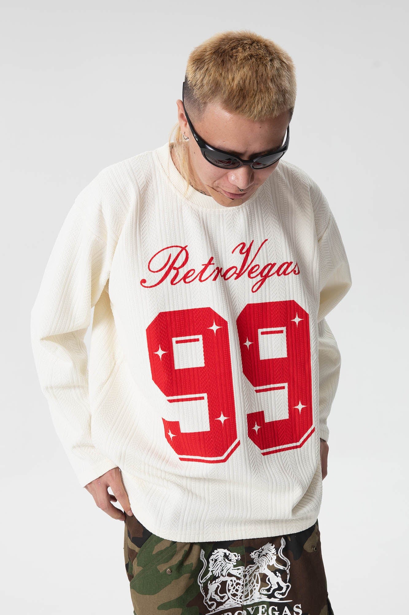RTVG No.99 Knit Hockey Jersey, premium urban and streetwear designers apparel on PROJECTISR.com, RTVG