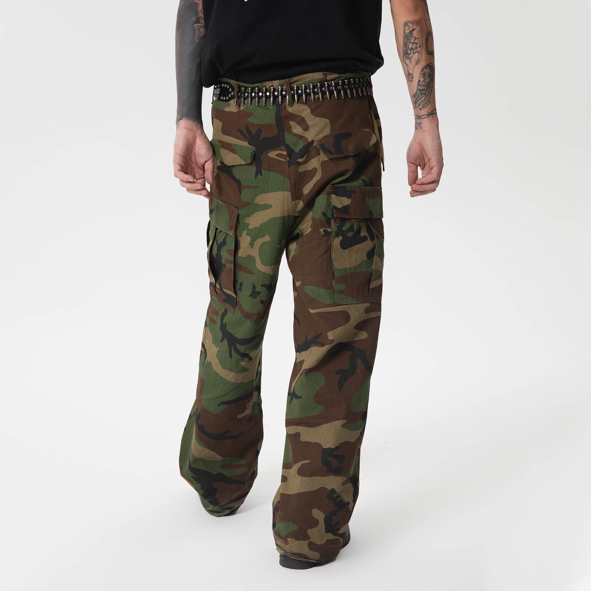RTVG Totem Multi-Pocket Camo Cargo, premium urban and streetwear designers apparel on PROJECTISR.com, RTVG