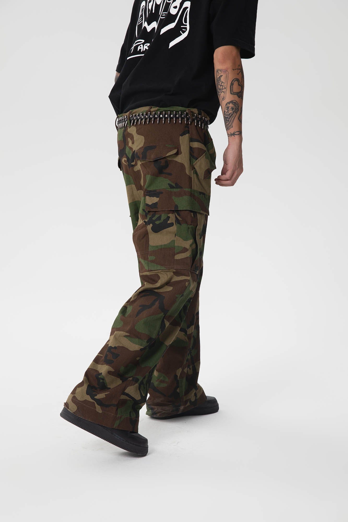 RTVG Totem Multi-Pocket Camo Cargo, premium urban and streetwear designers apparel on PROJECTISR.com, RTVG