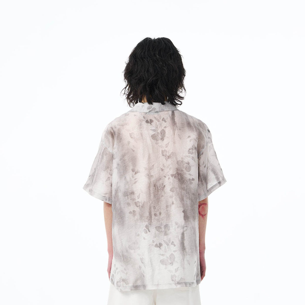 EPIC POETRY Flamingo Jacquard Half Shirt, premium urban and streetwear designers apparel on PROJECTISR.com, EPIC POETRY