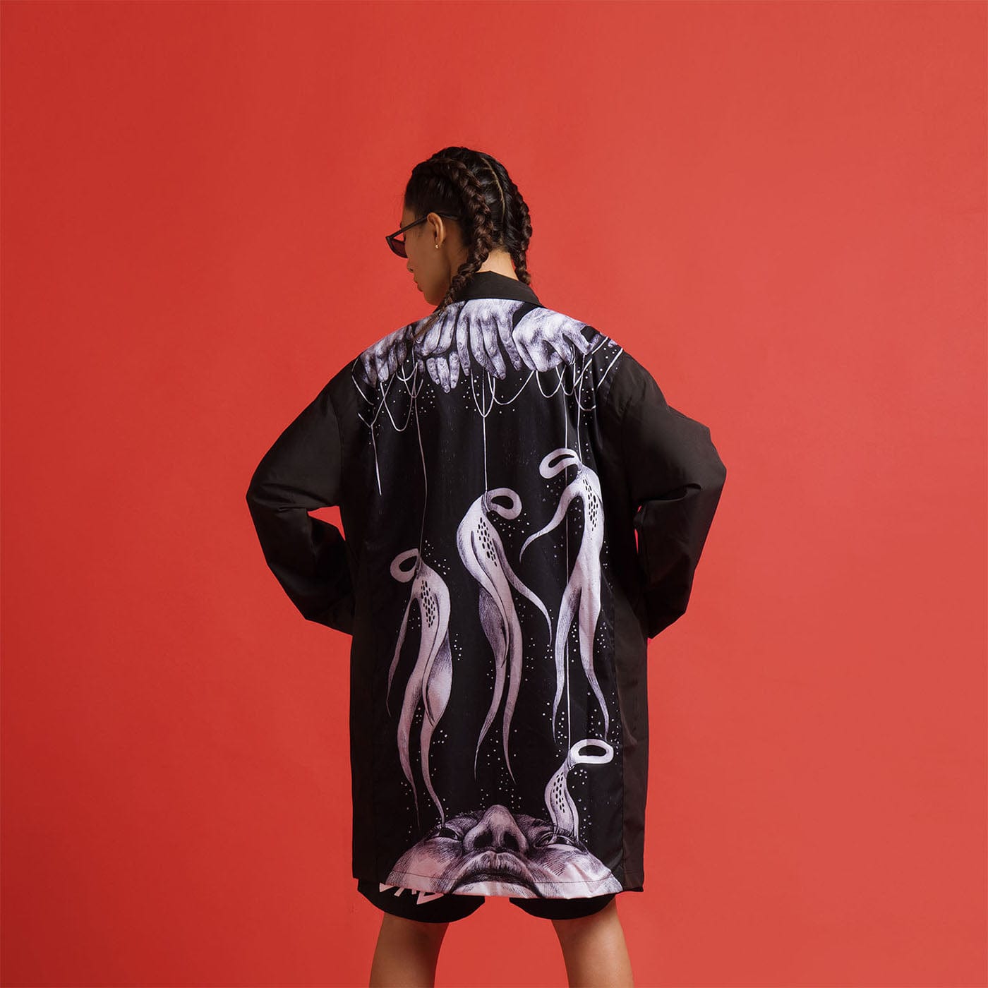UNDER20 × MIN ZENG SOME MEMORIES OF DEATH Trench Coat, premium urban and streetwear designers apparel on PROJECTISR.com, UNDER20