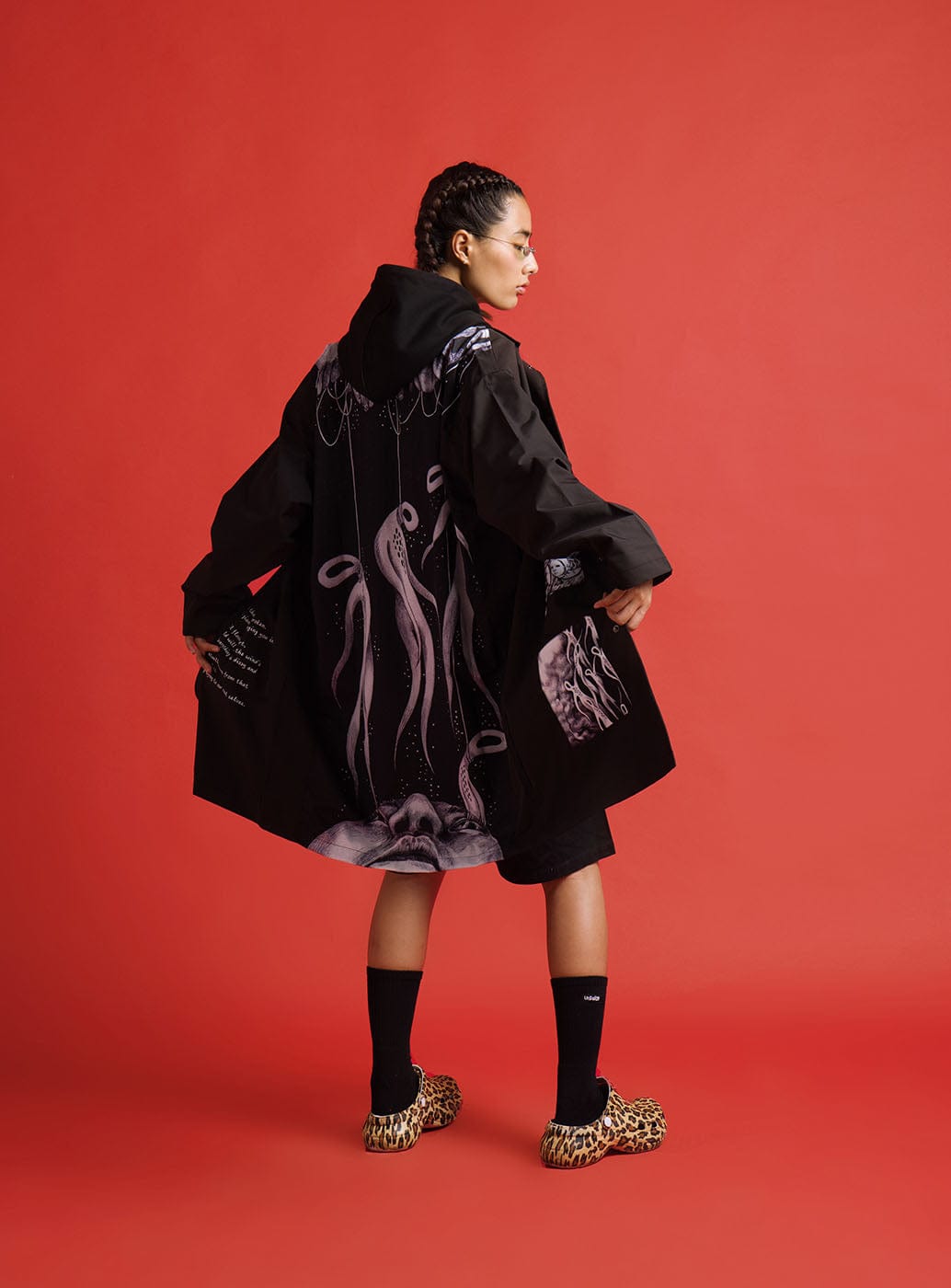 UNDER20 × MIN ZENG SOME MEMORIES OF DEATH Trench Coat, premium urban and streetwear designers apparel on PROJECTISR.com, UNDER20