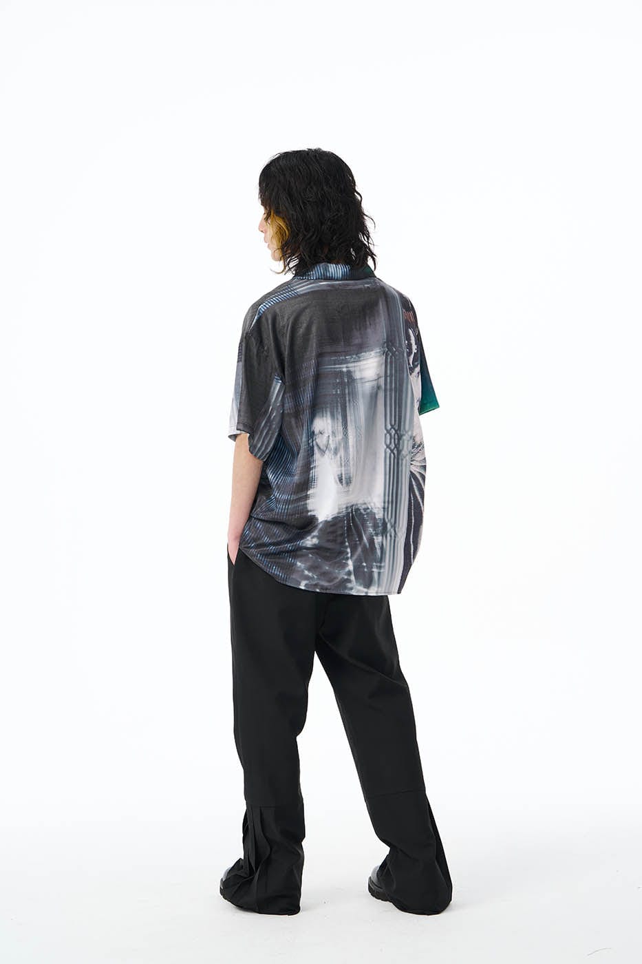 EPIC POETRY Time Travel Abstract Half Shirt, premium urban and streetwear designers apparel on PROJECTISR.com, EPIC POETRY