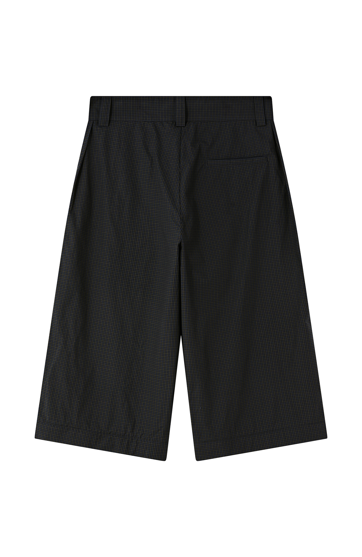 FMACM Detachable Plaid Straight-Leg Pants