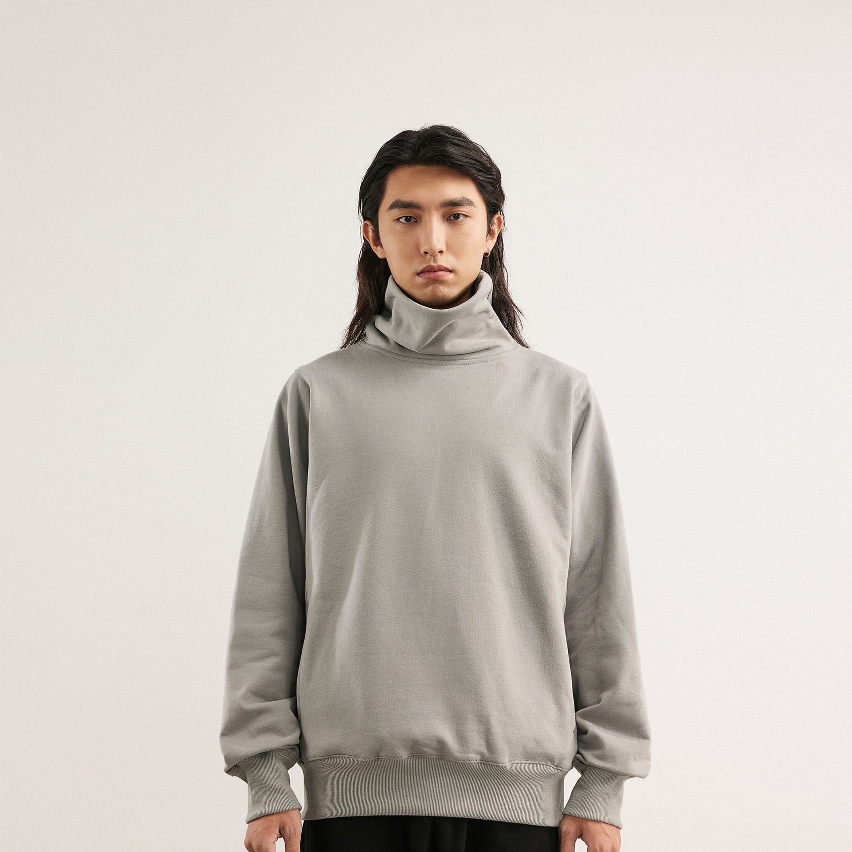 BONELESS High Collar Classic Sweatshirt, premium urban and streetwear designers apparel on PROJECTISR.com, BONELESS