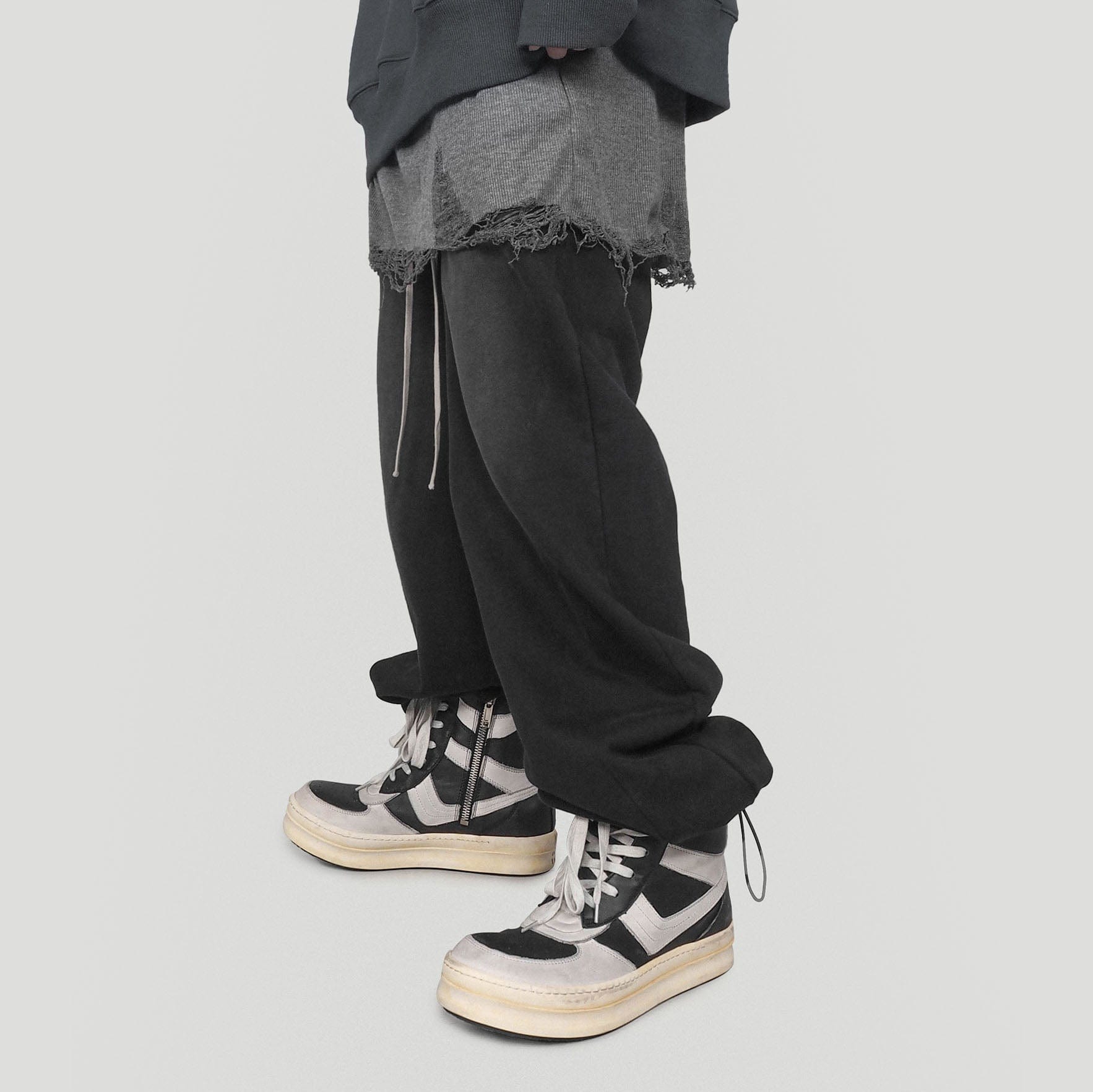 UNDERWATER Sueded Low Crotch Pants - PROJECTISR US