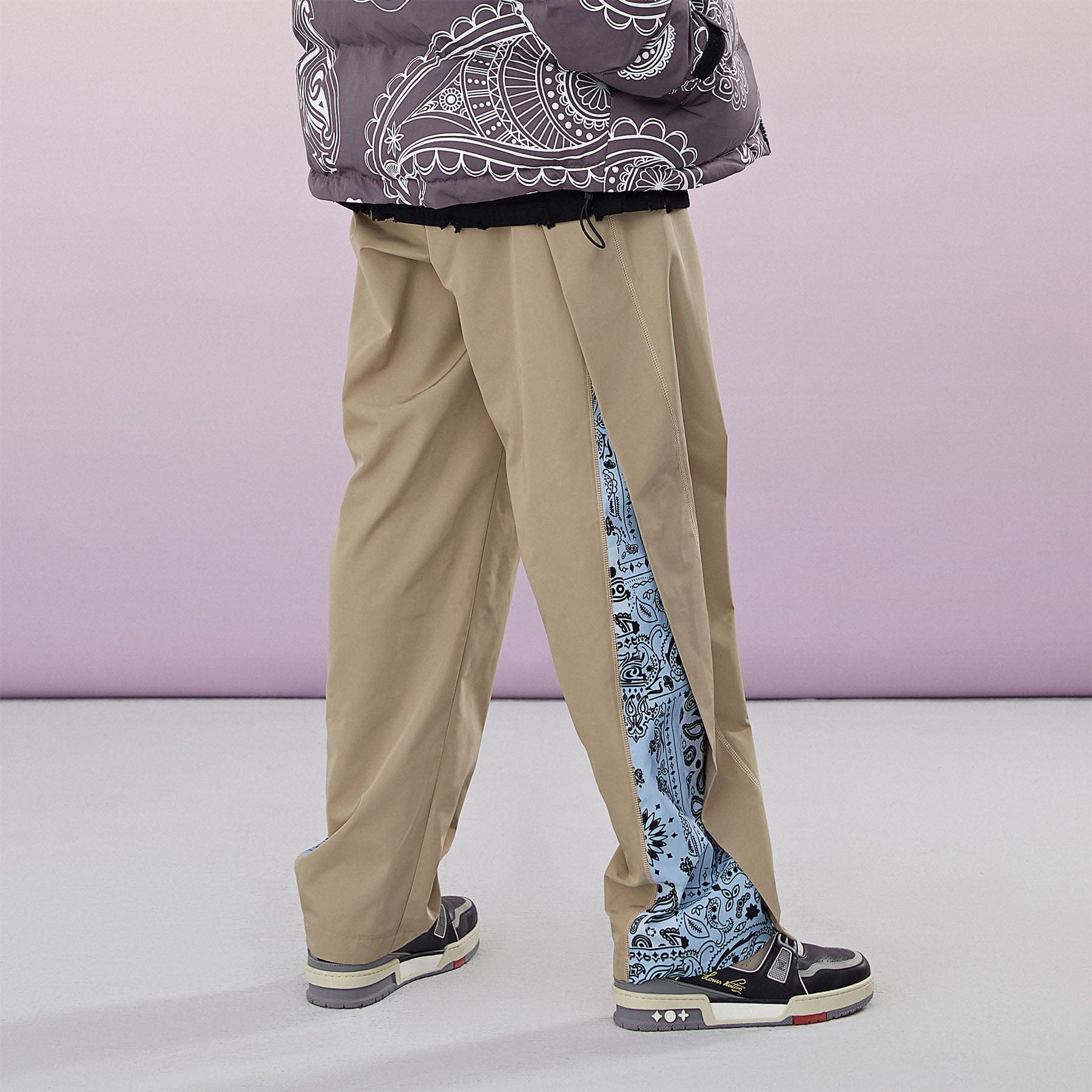 Conklab Bandana Split Oversize Pants - PROJECTISR US