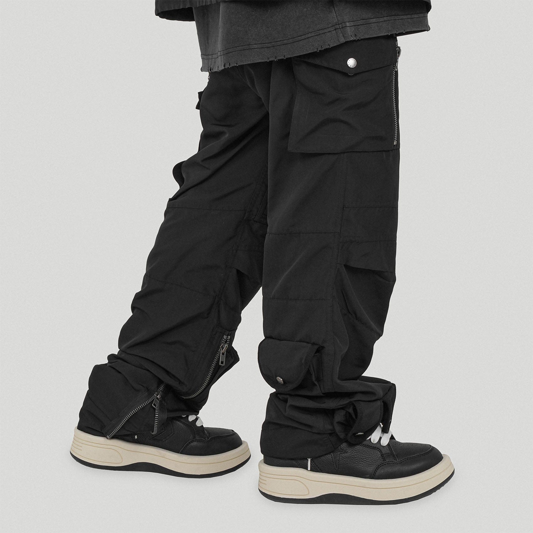 UNDERWATER Water-proof Multi-pockets Assassin Pants, premium urban and streetwear designers apparel on PROJECTISR.com, UNDERWATER