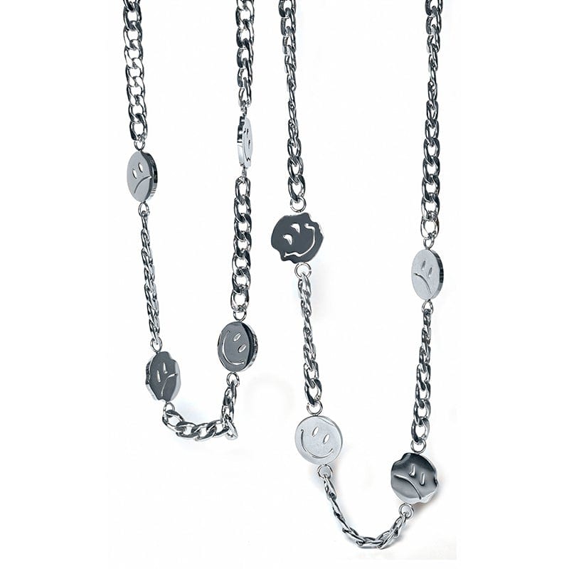 LURS FOUR FACES Emoji Necklace - PROJECTISR US