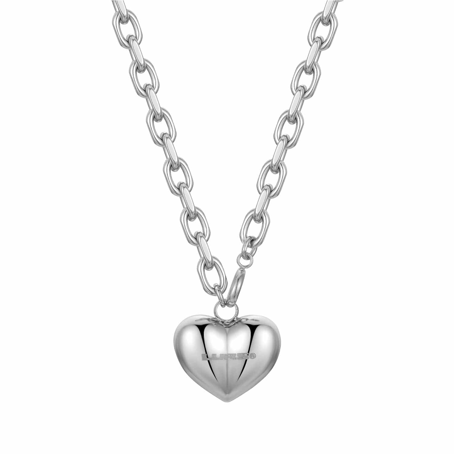 LURS Smiling Heart Necklace, premium urban and streetwear designers apparel on PROJECTISR.com, LURS