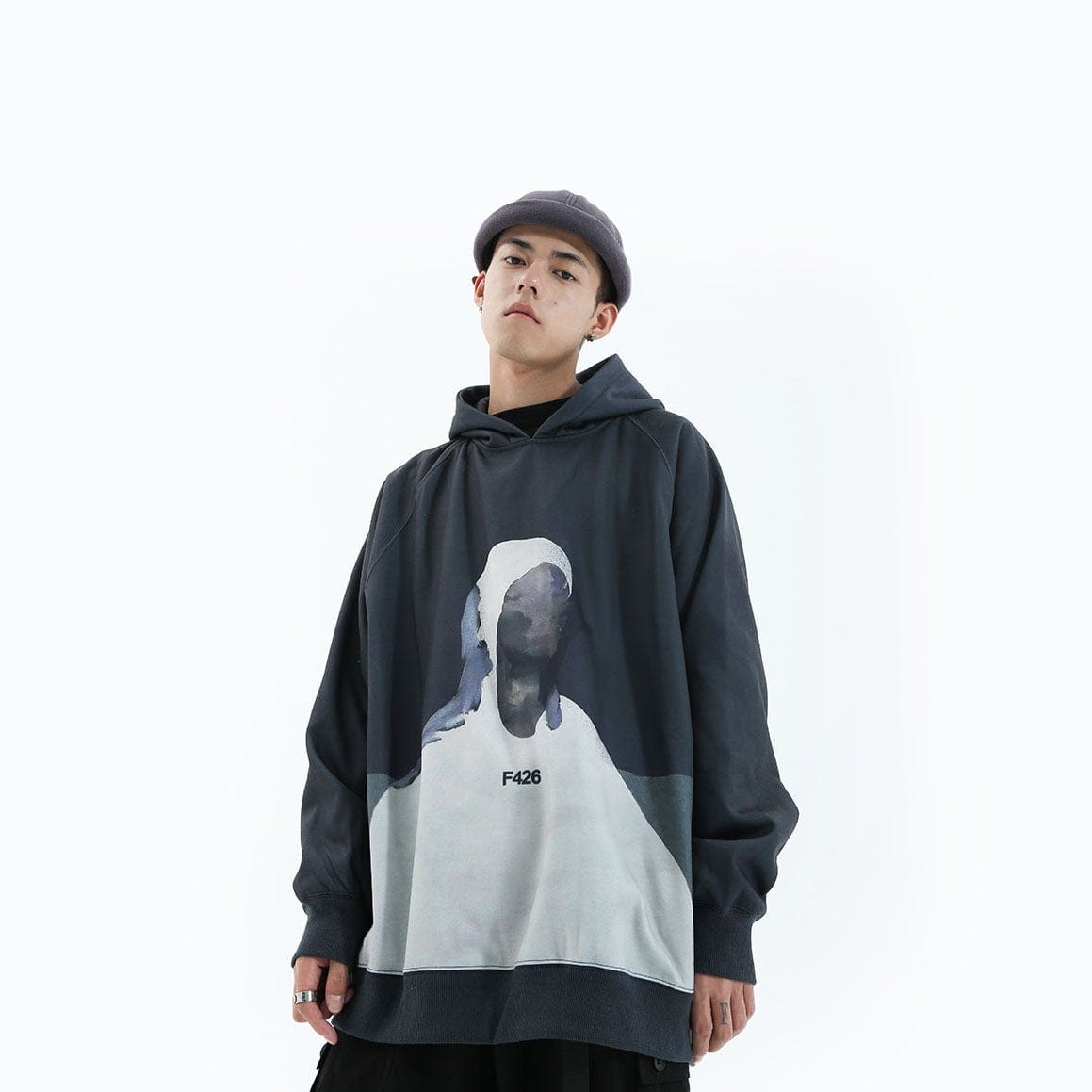 F426 Impressionism Portrait Hoodie - PROJECTISR US