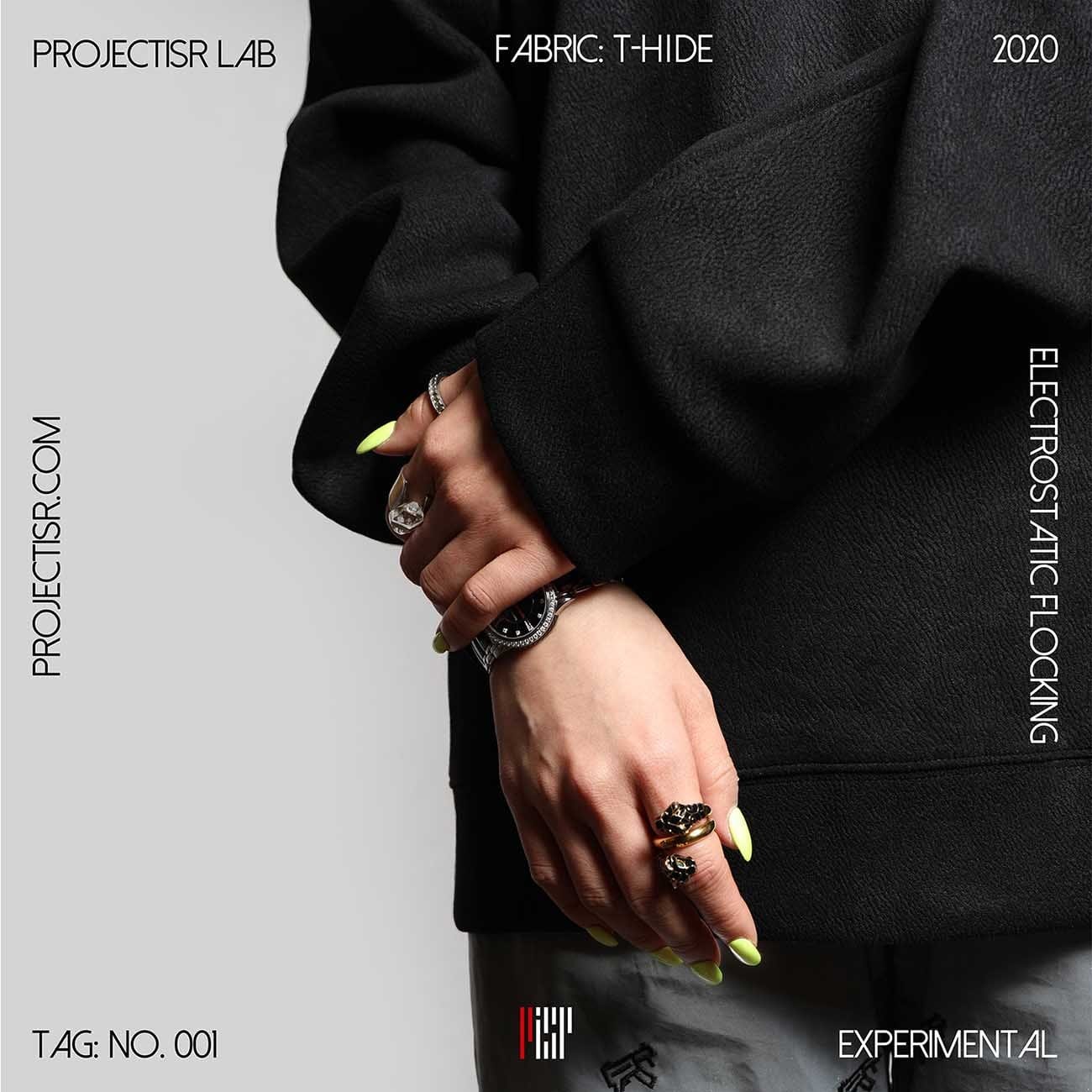 PROJECTISR Lab #001 Hoodie Black - PROJECTISR US