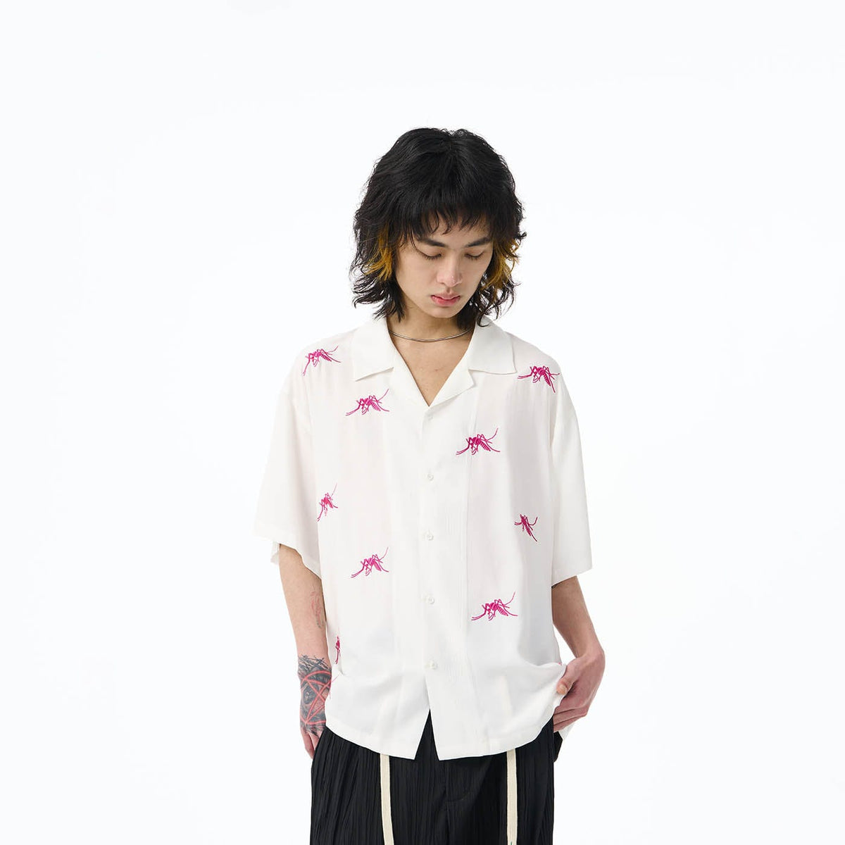 EPIC POETRY Mosquito Cuban Half Shirt, premium urban and streetwear designers apparel on PROJECTISR.com, EPIC POETRY