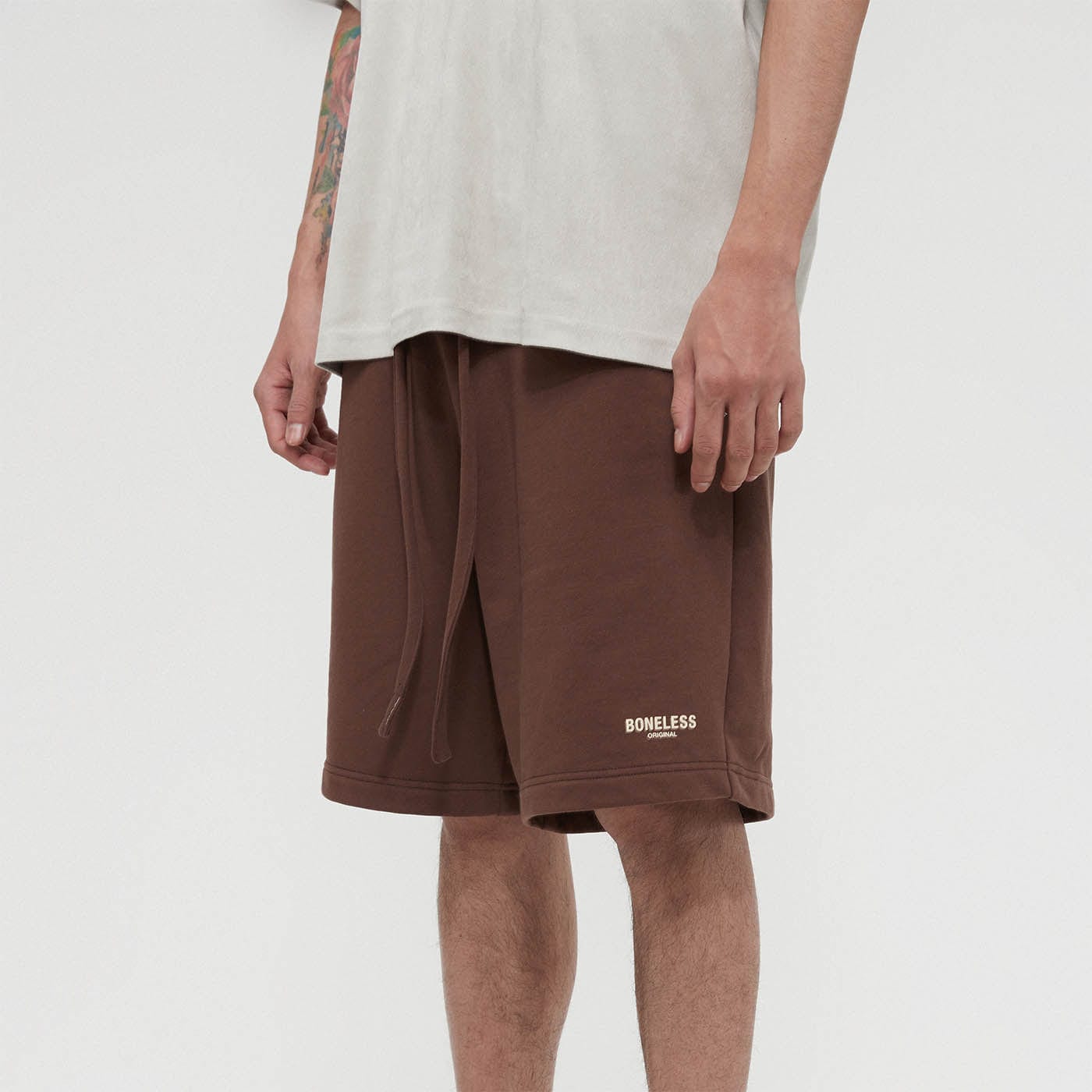 BONELESS Original Series Zipped Pocket Shorts, premium urban and streetwear designers apparel on PROJECTISR.com, BONELESS