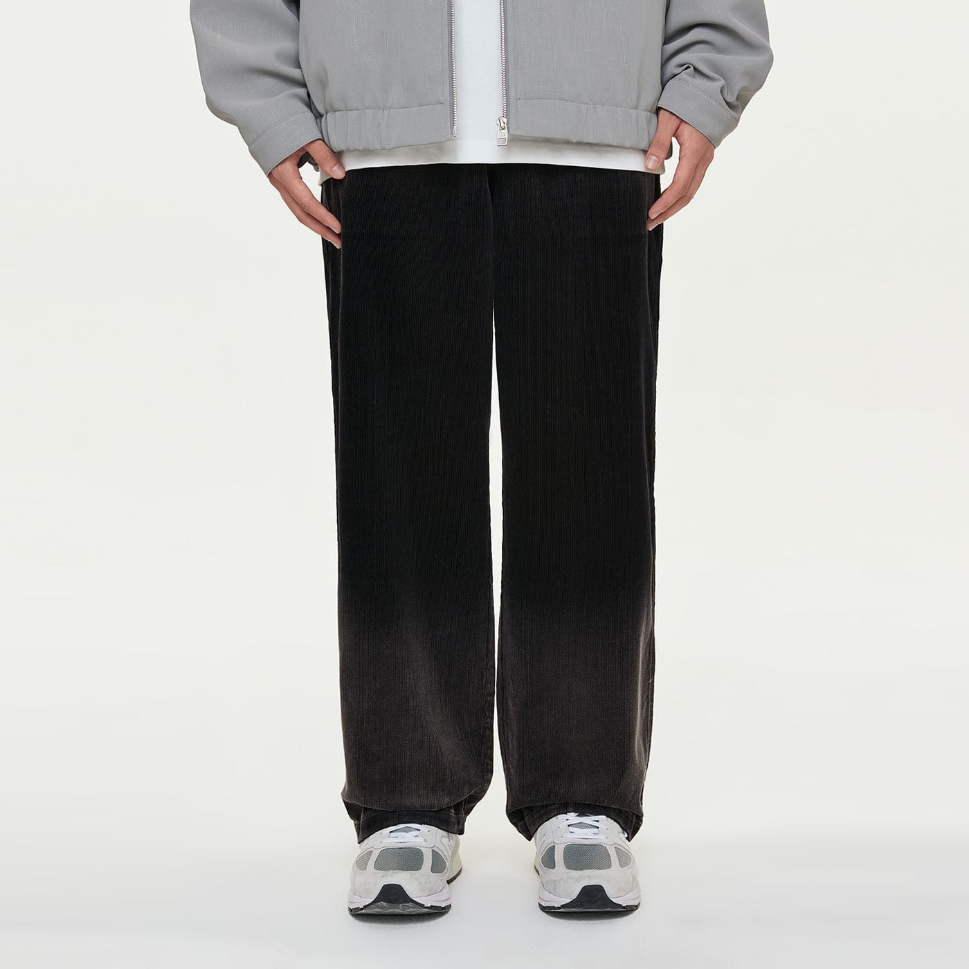 CONKLAB Creased Gradient Straight Pants, premium urban and streetwear designers apparel on PROJECTISR.com, Conklab
