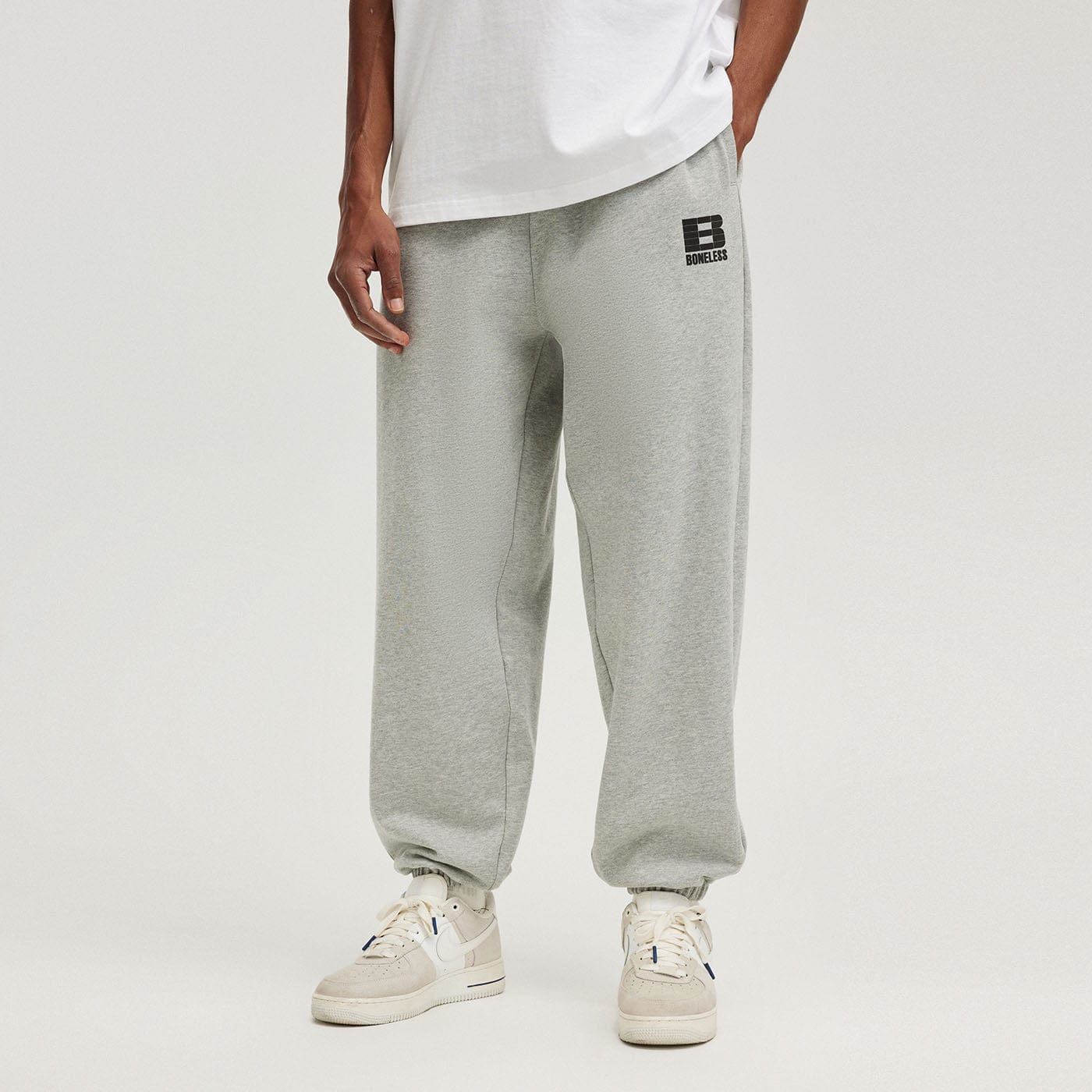 BONELESS Plaid B LOGO Jogger, premium urban and streetwear designers apparel on PROJECTISR.com, BONELESS