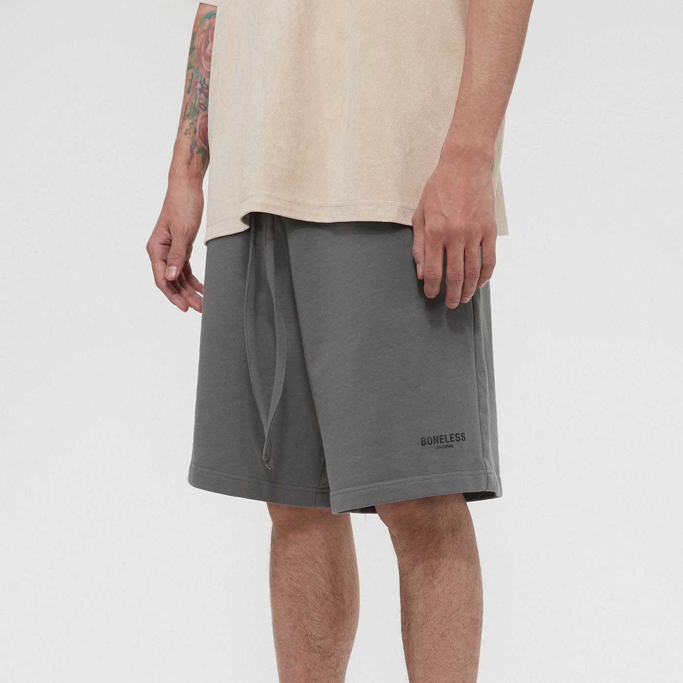 BONELESS Original Series Zipped Pocket Shorts, premium urban and streetwear designers apparel on PROJECTISR.com, BONELESS