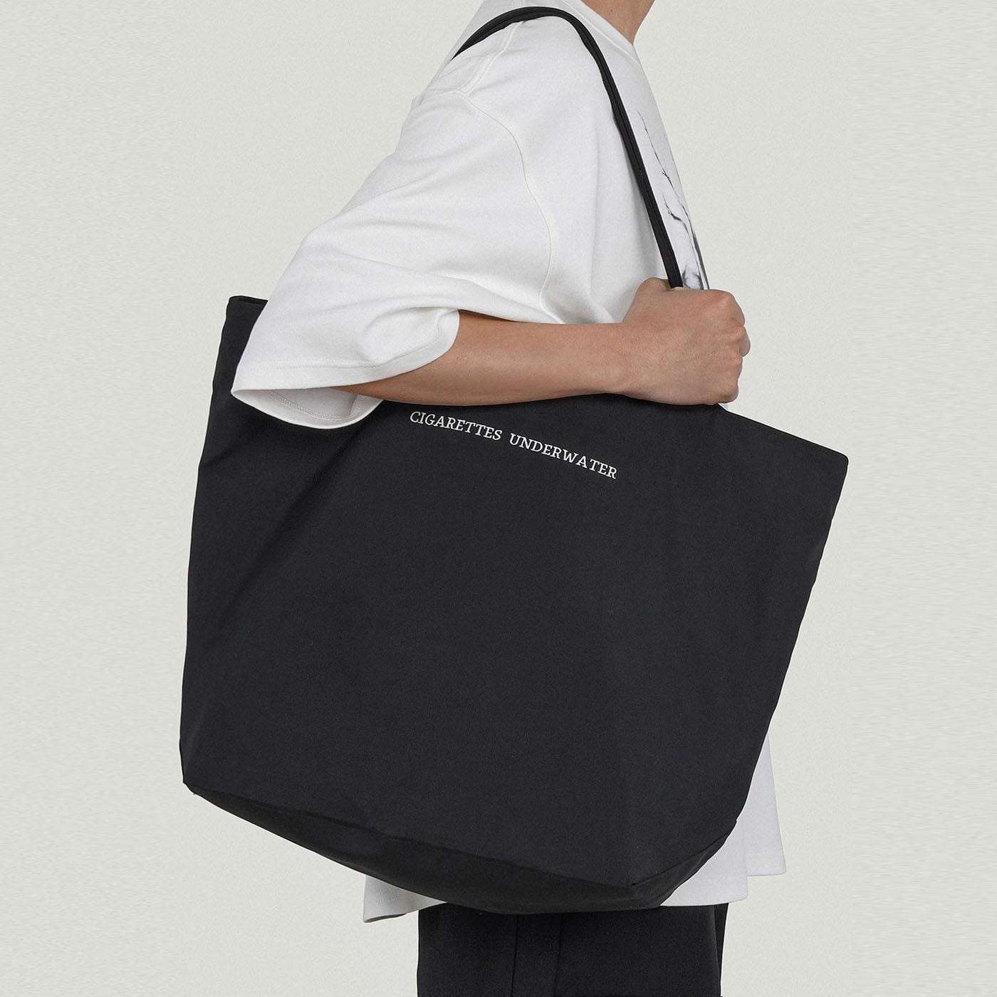 UNDERWATER Cigarette Underwater Tote Bag, premium urban and streetwear designers apparel on PROJECTISR.com, UNDERWATER