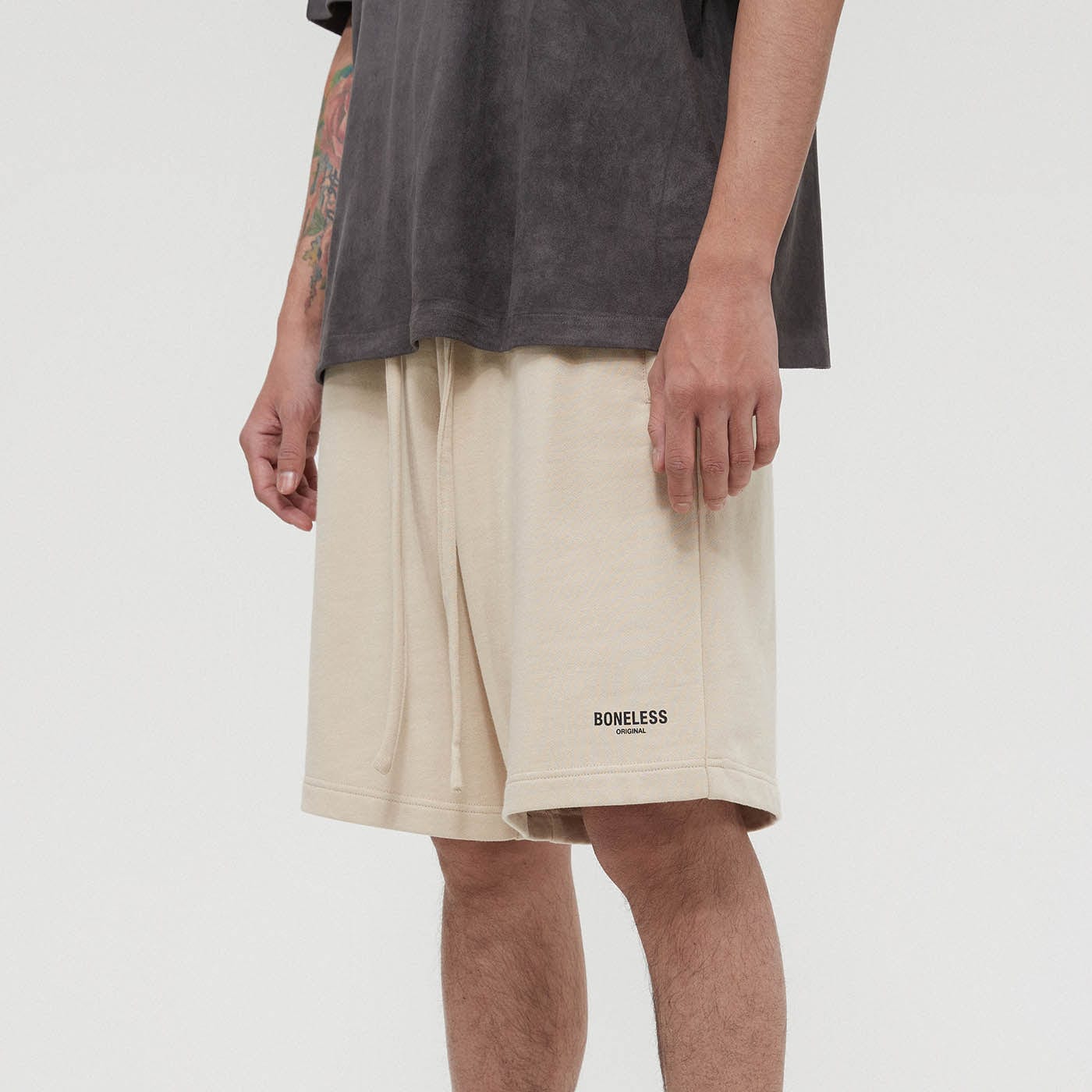 BONELESS Original Series Zipped Pocket Shorts, premium urban and streetwear designers apparel on PROJECTISR.com, BONELESS